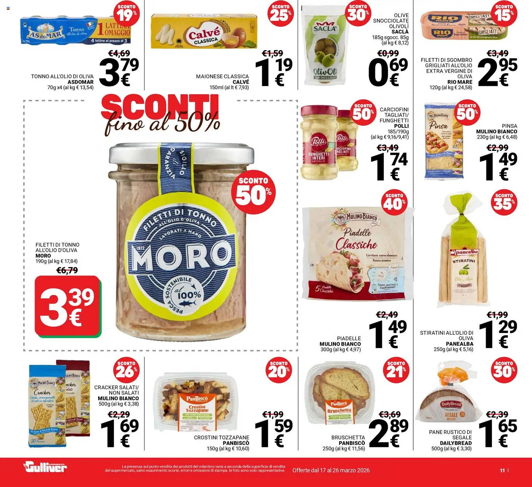 Volantino Supermercati Gulliver (2026-03-17 - 2026-03-26)