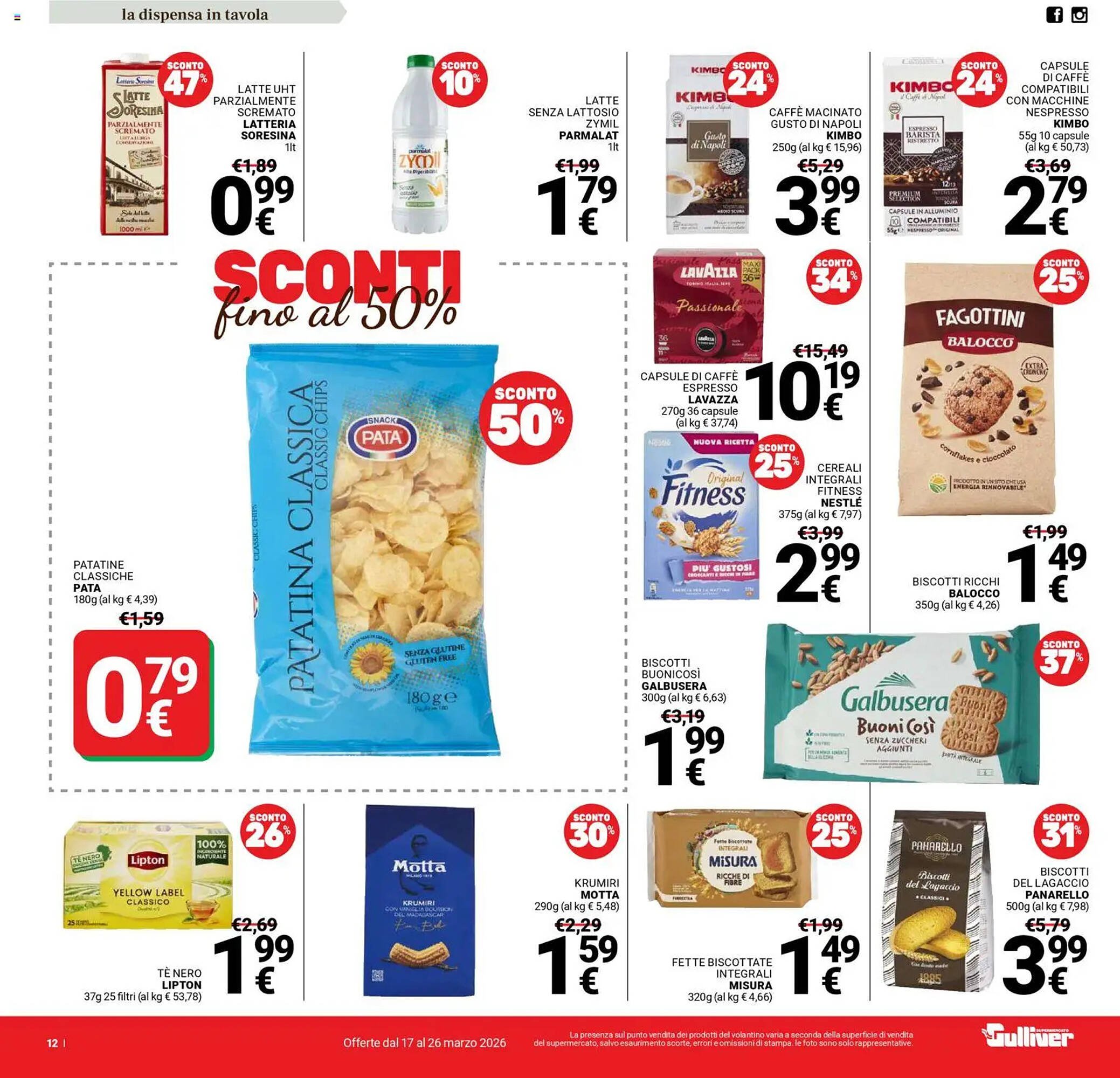 Volantino Supermercati Gulliver (2026-03-17 - 2026-03-26)