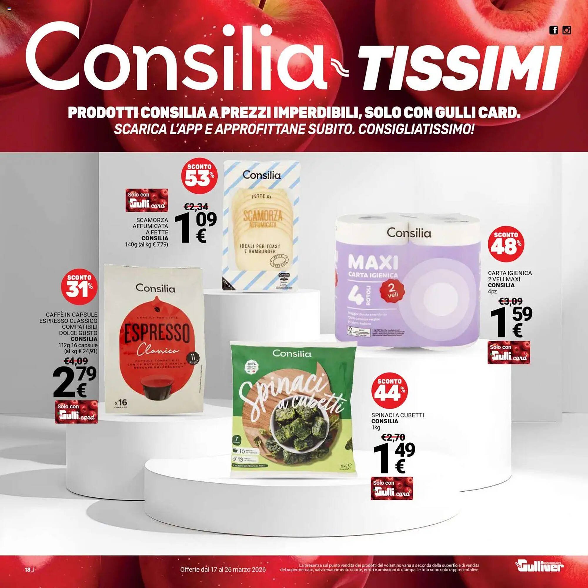 Volantino Supermercati Gulliver (2026-03-17 - 2026-03-26)