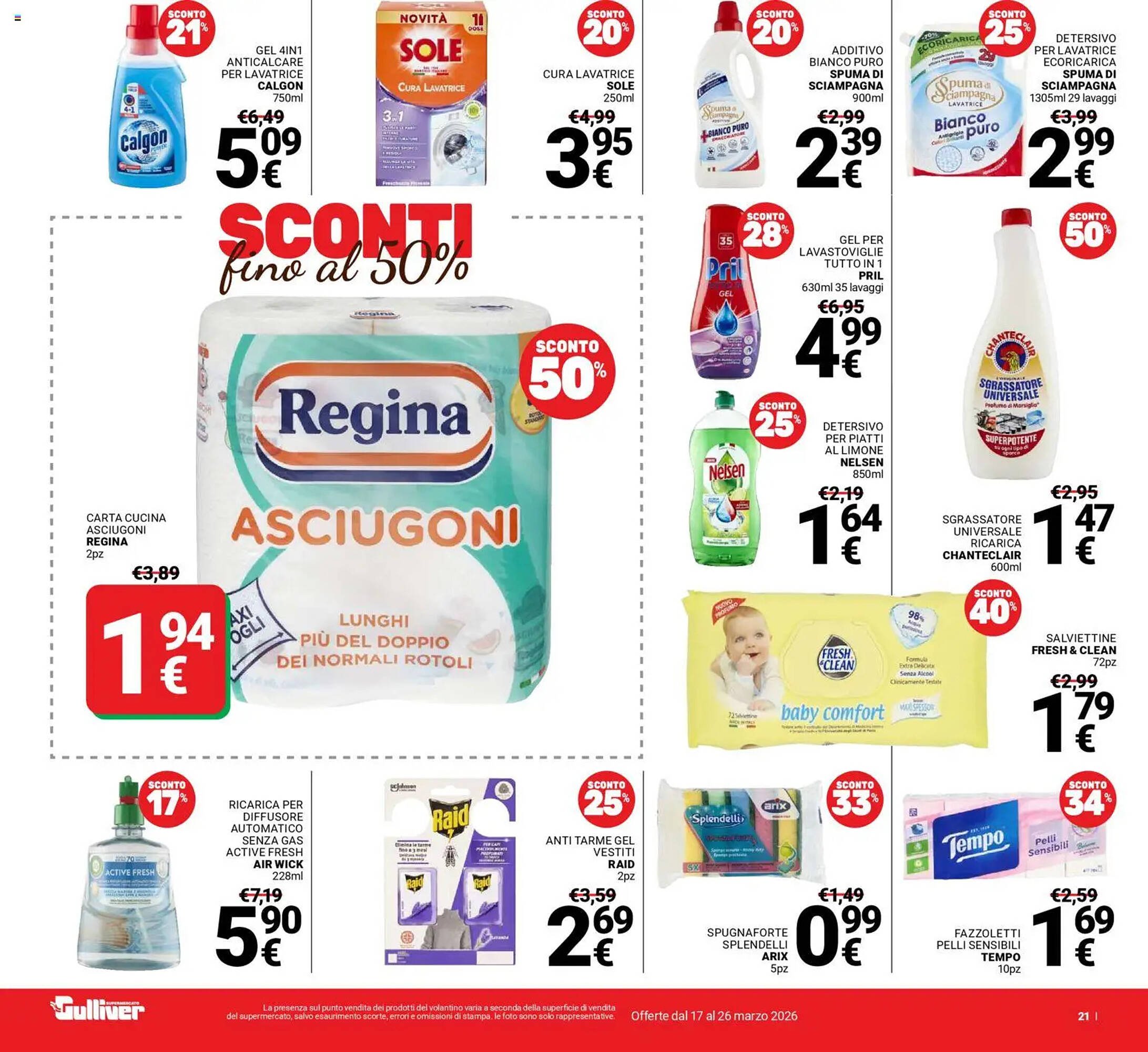 Volantino Supermercati Gulliver (2026-03-17 - 2026-03-26)