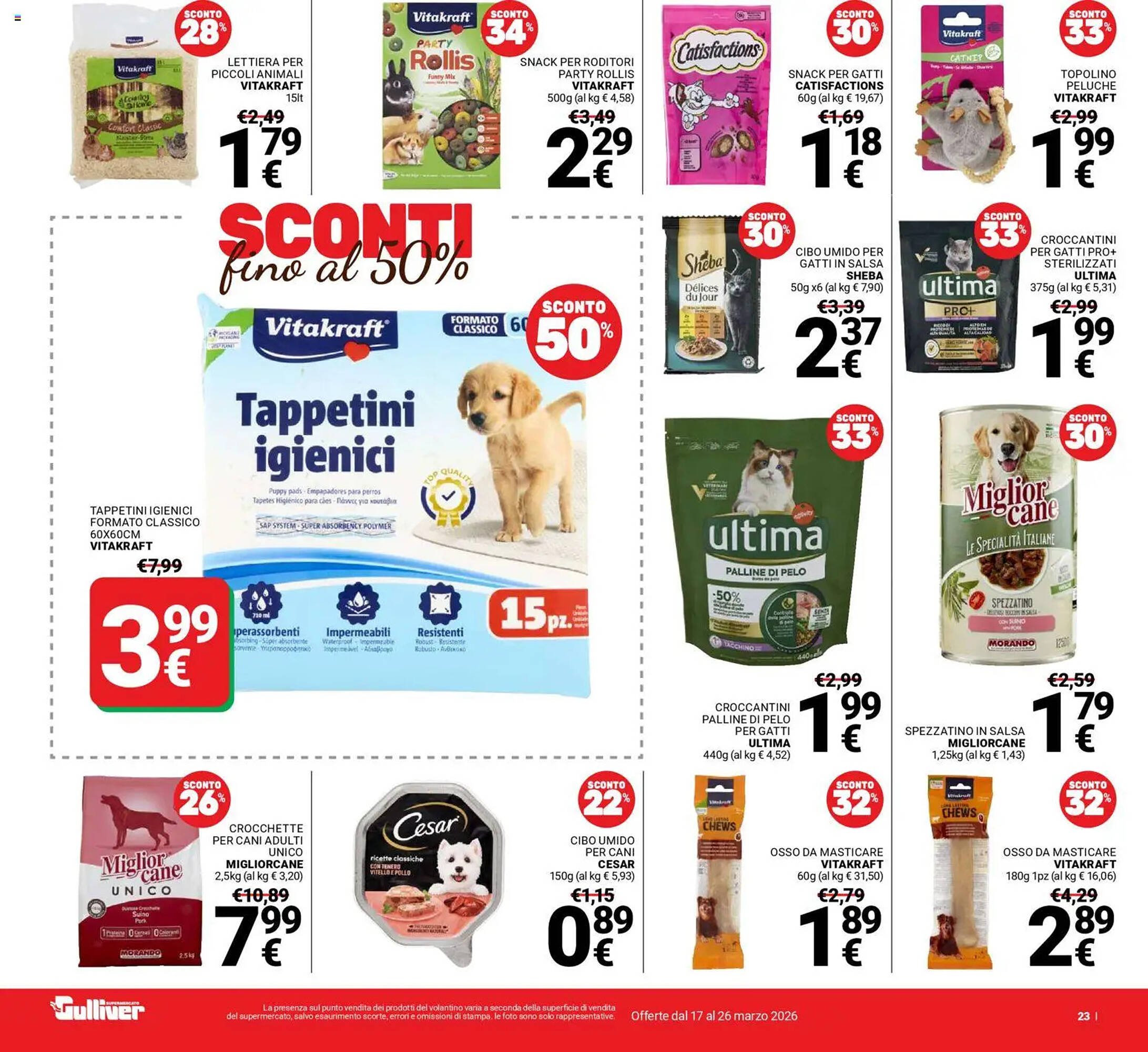 Volantino Supermercati Gulliver (2026-03-17 - 2026-03-26)
