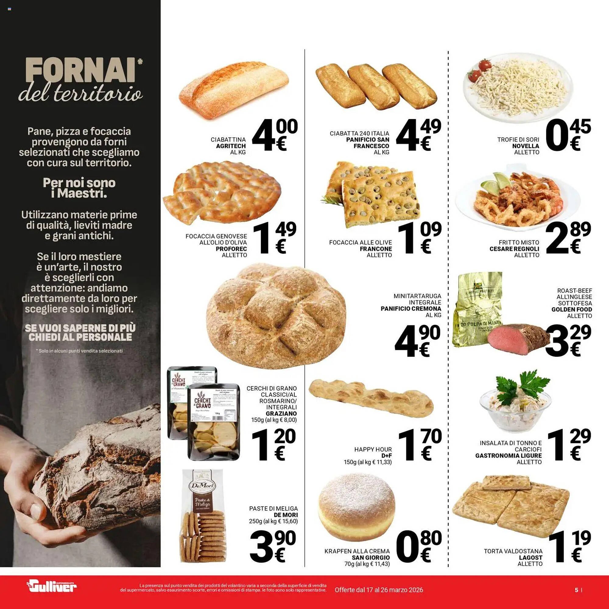 Volantino Supermercati Gulliver (2026-03-17 - 2026-03-26)