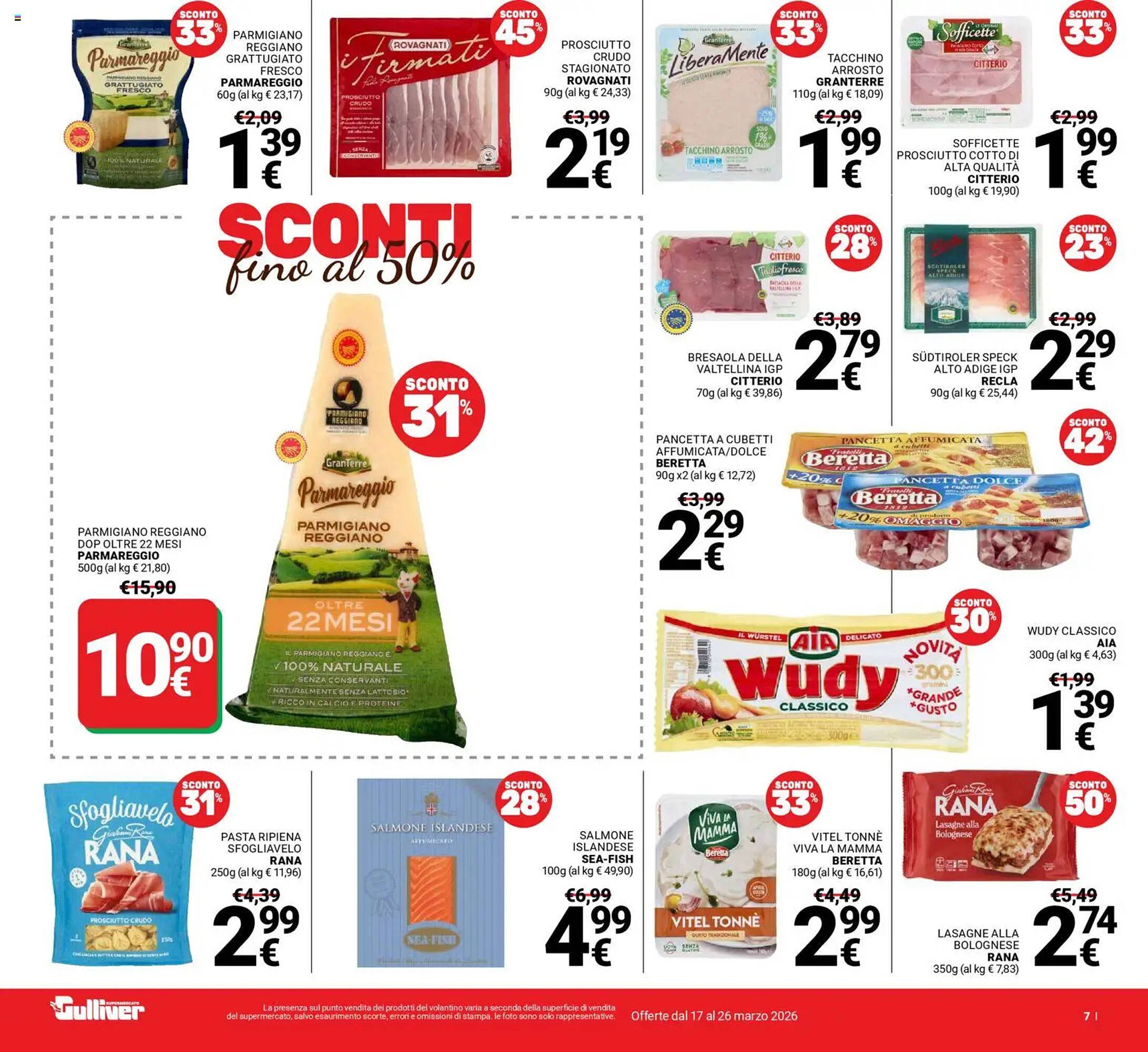 Volantino Supermercati Gulliver (2026-03-17 - 2026-03-26)