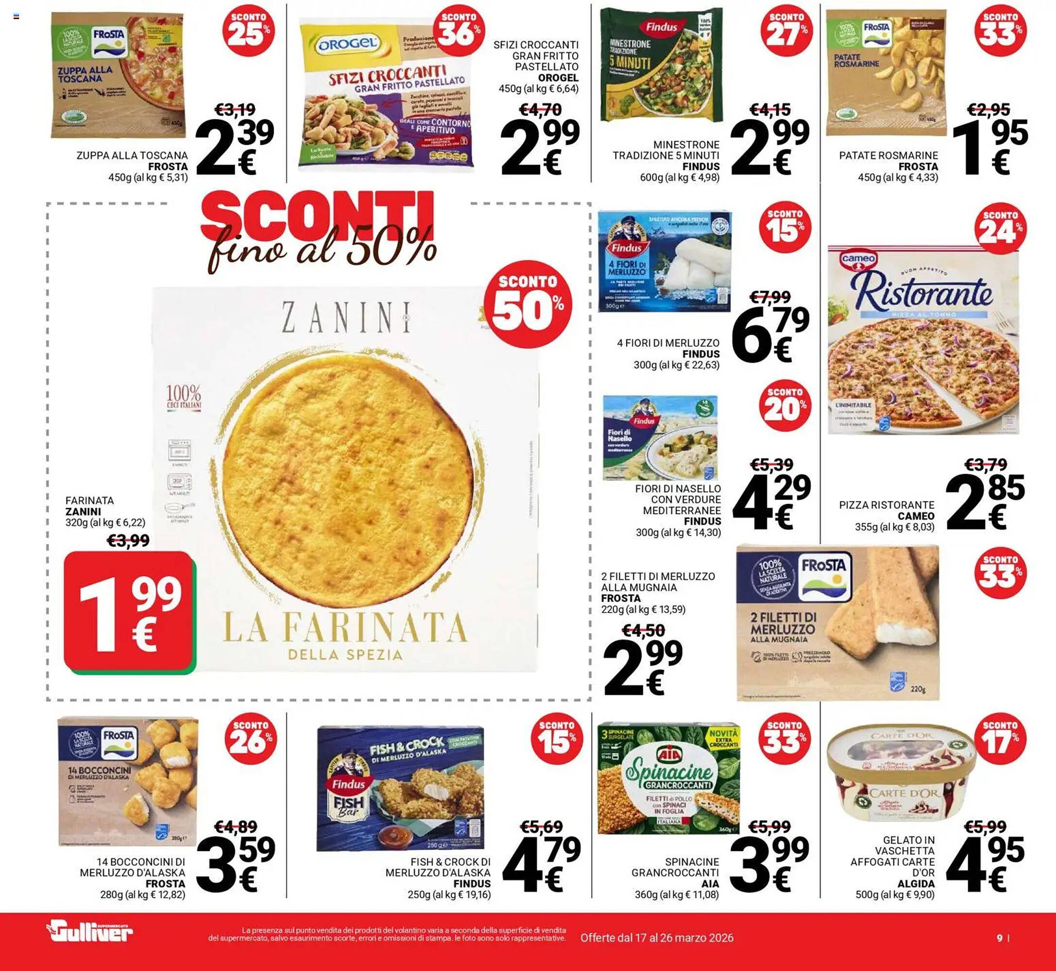 Volantino Supermercati Gulliver (2026-03-17 - 2026-03-26)