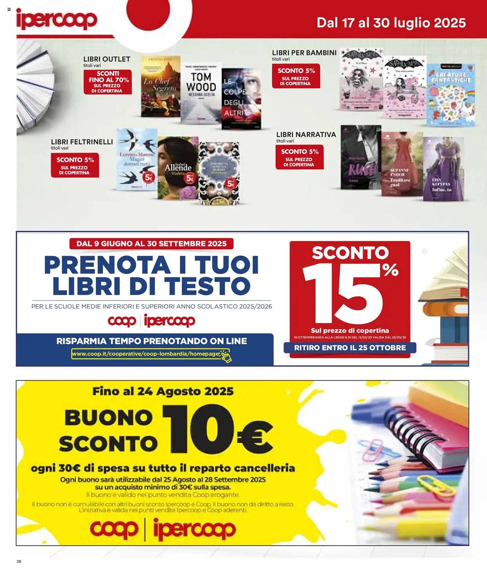 Volantino Ipercoop (2025-07-17 - 2025-07-30)