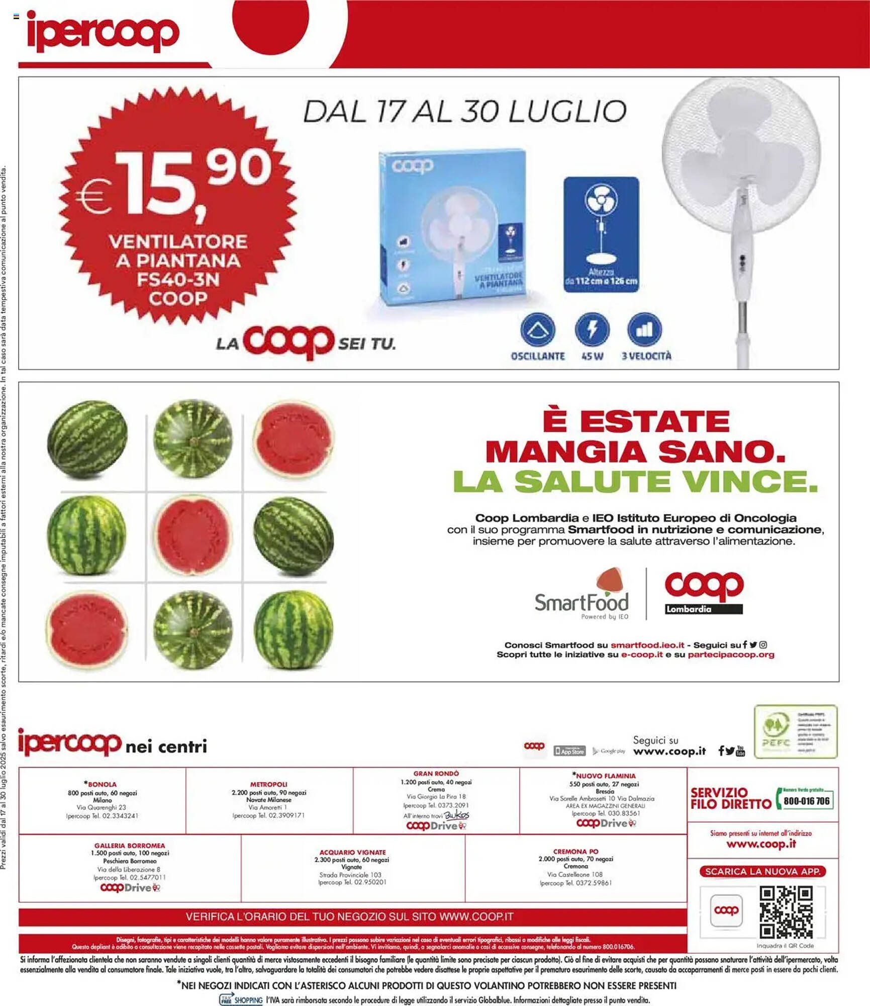Volantino Ipercoop (2025-07-17 - 2025-07-30)