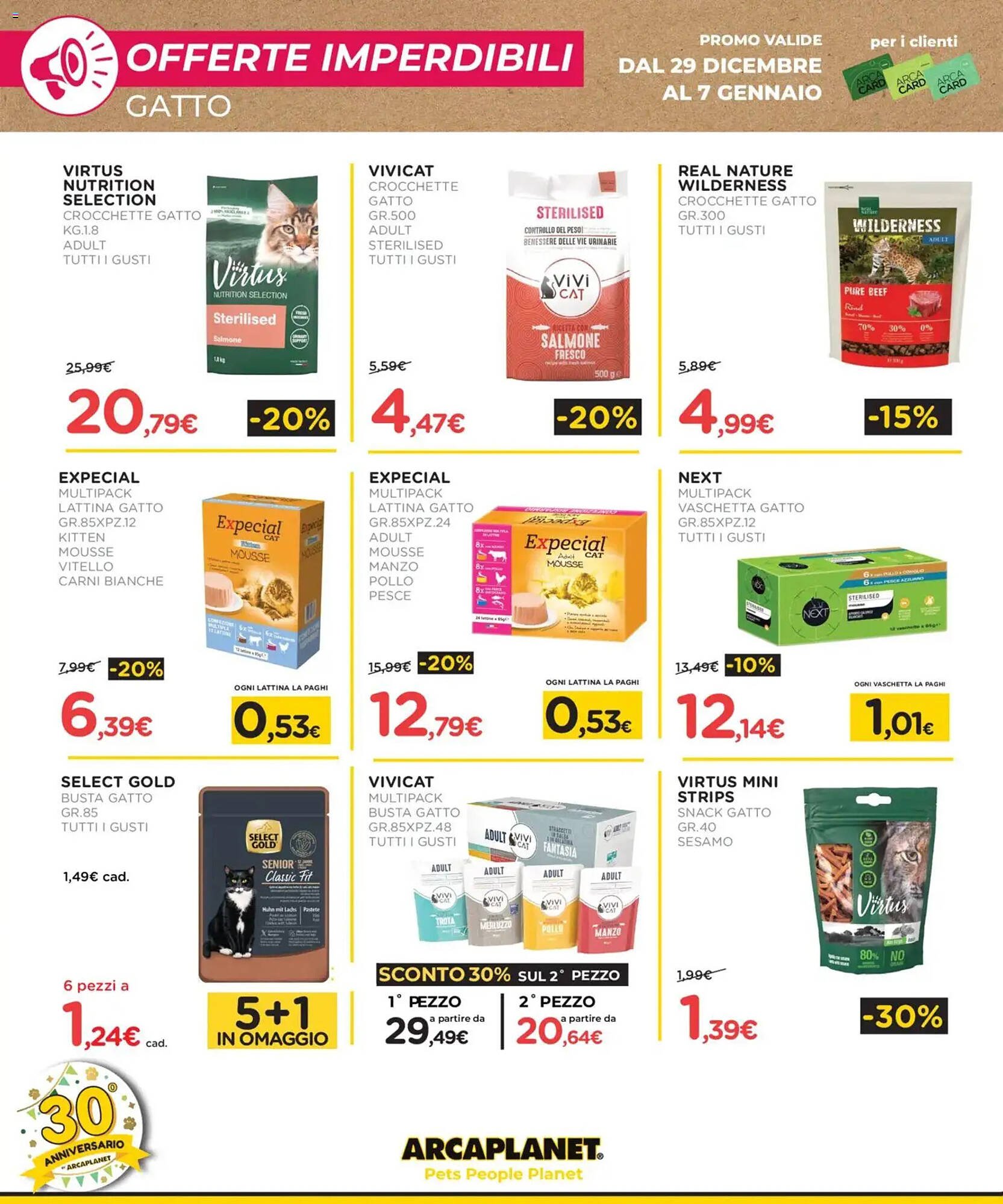 Volantino Arcaplanet (2025-12-29 - 2026-01-07)