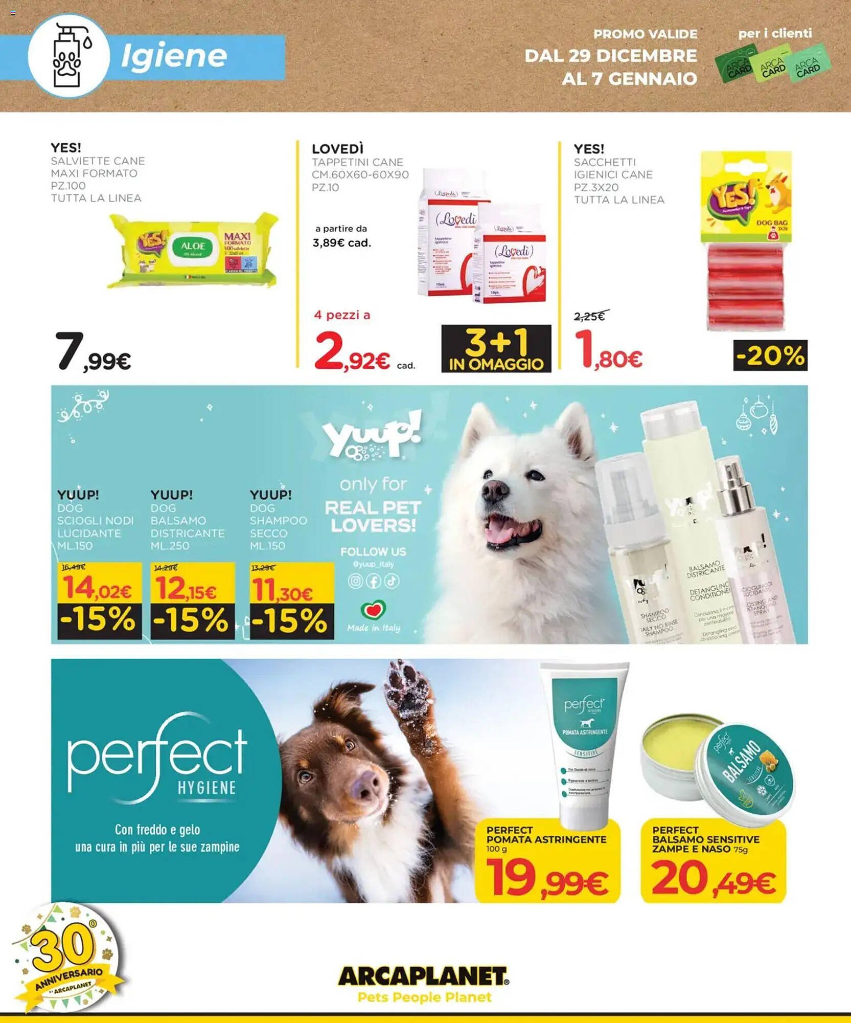 Volantino Arcaplanet (2025-12-29 - 2026-01-07)