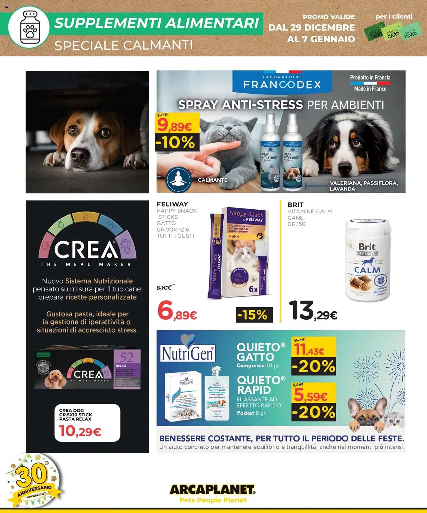 Volantino Arcaplanet (2025-12-29 - 2026-01-07)