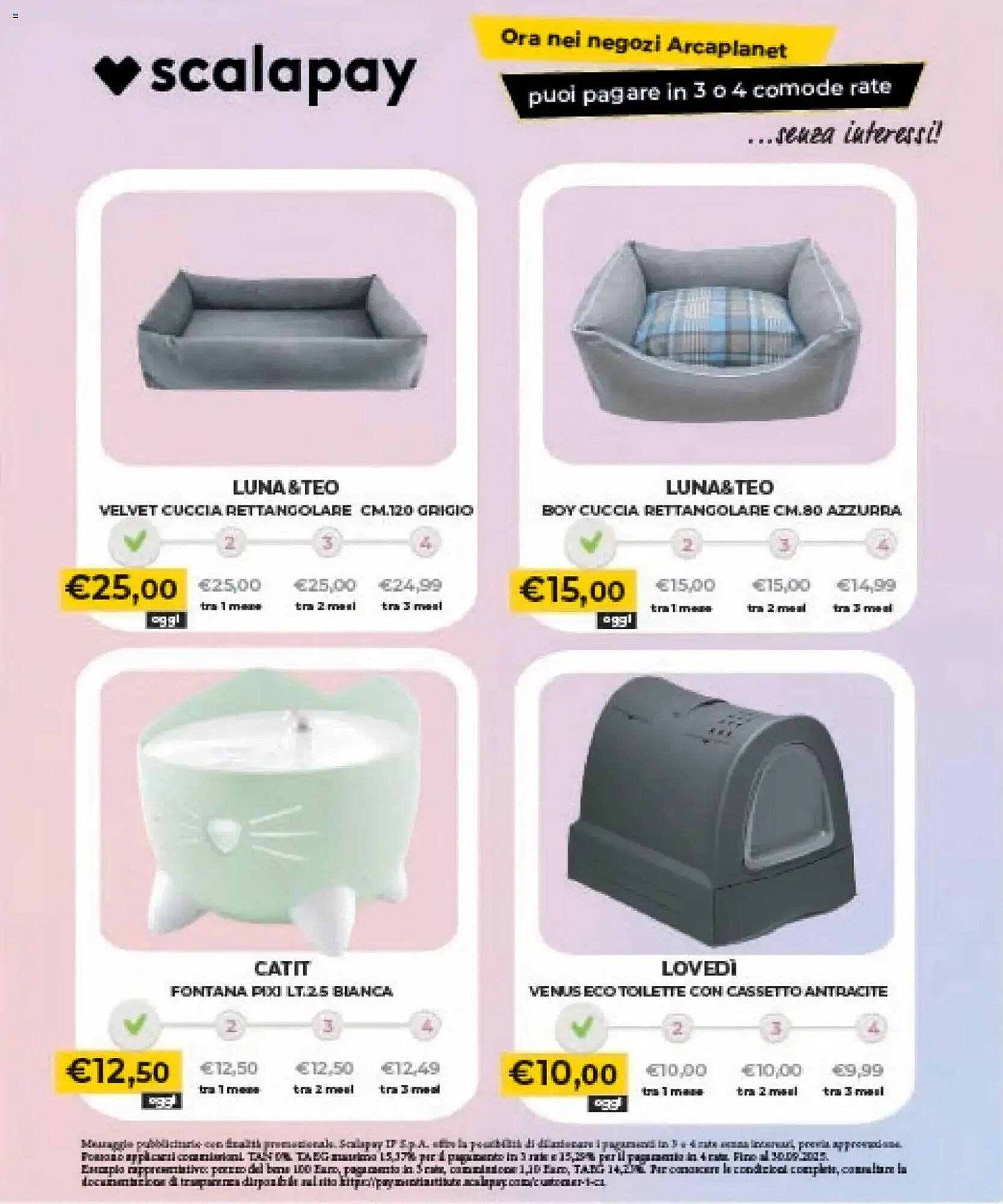 Volantino Arcaplanet (2025-12-29 - 2026-01-07)