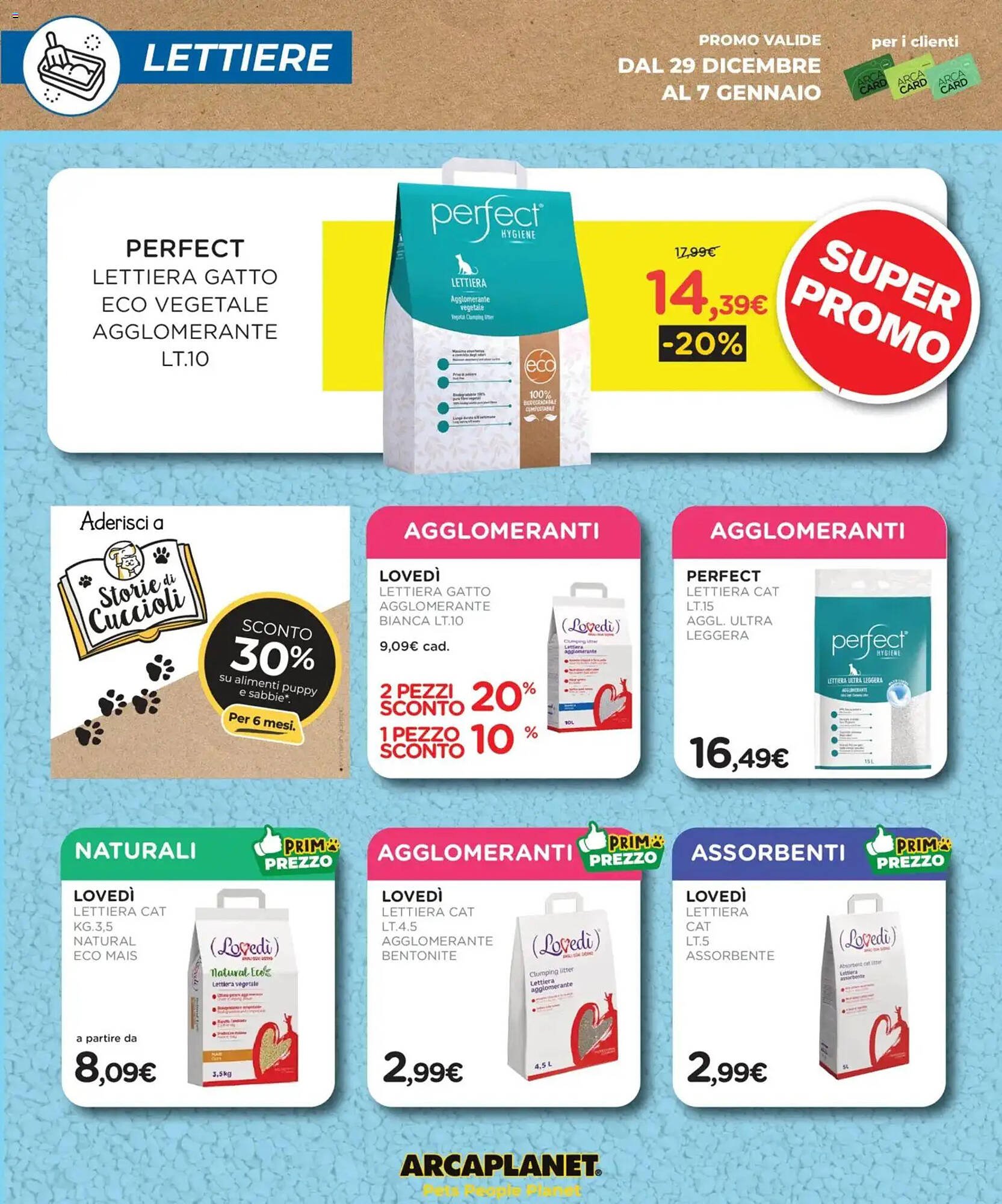 Volantino Arcaplanet (2025-12-29 - 2026-01-07)