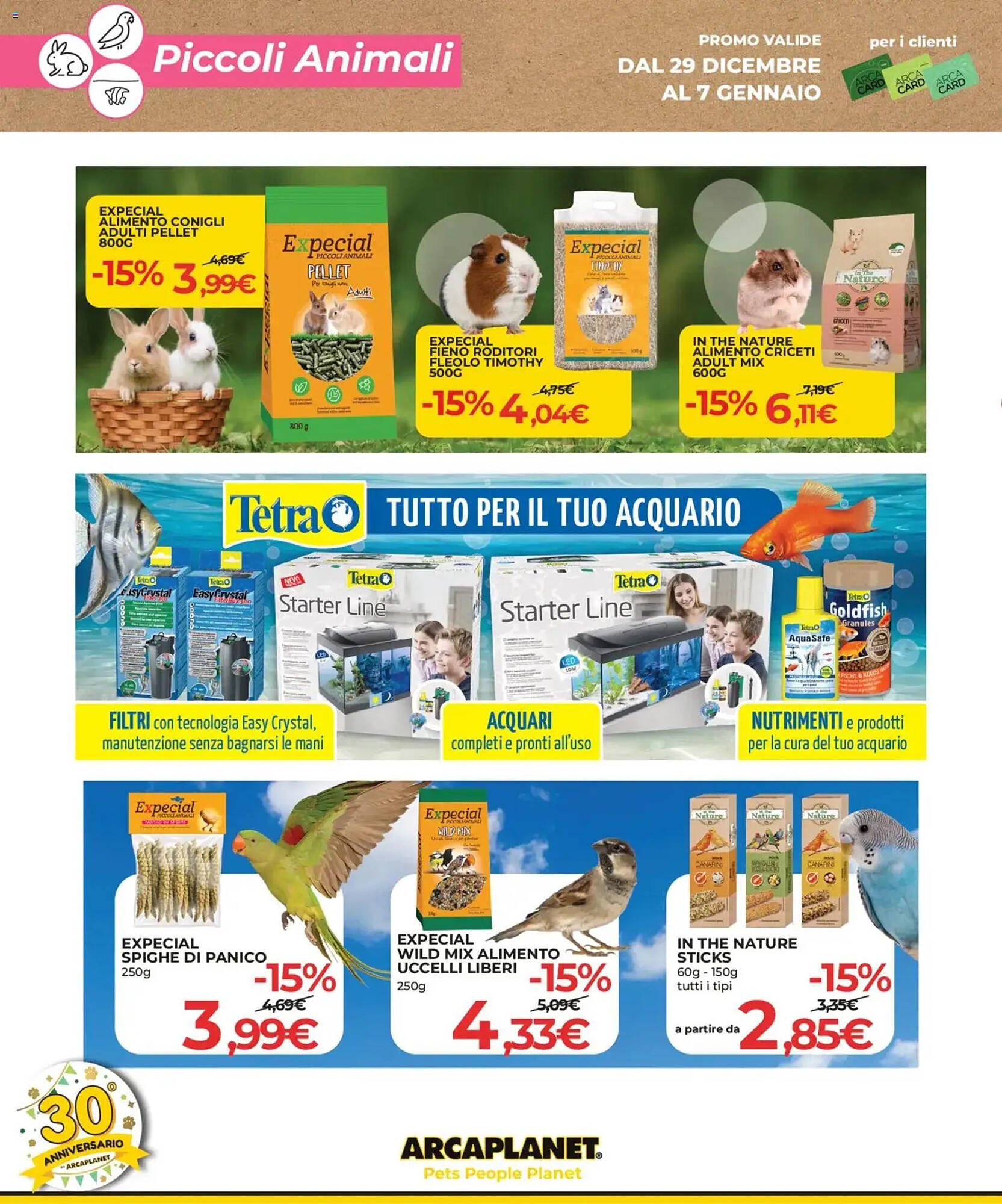 Volantino Arcaplanet (2025-12-29 - 2026-01-07)