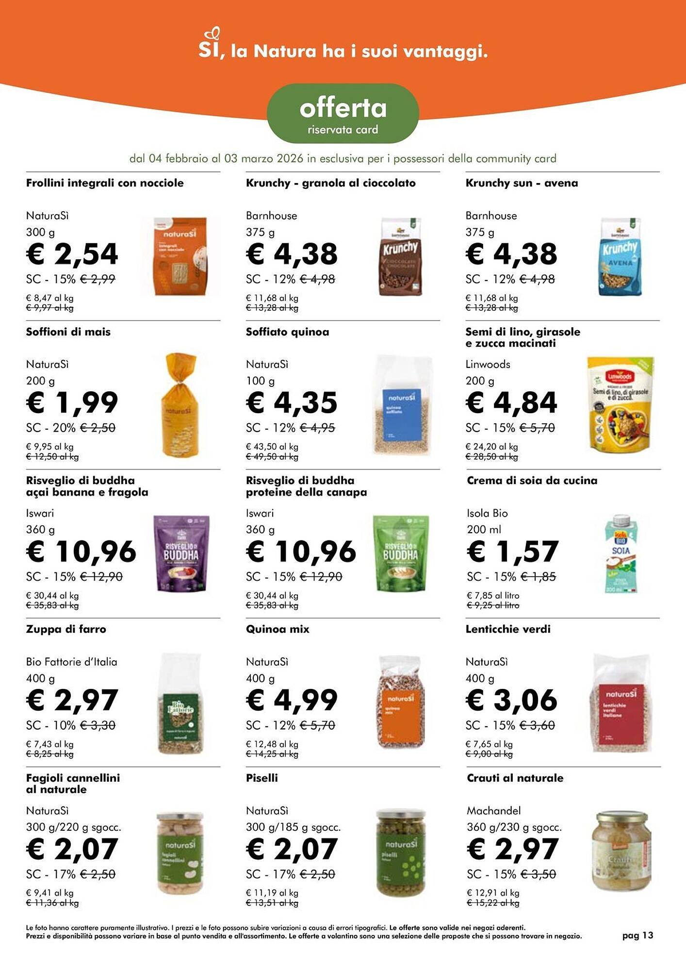 Volantino NaturaSì (2026-02-01 - 2026-02-28)