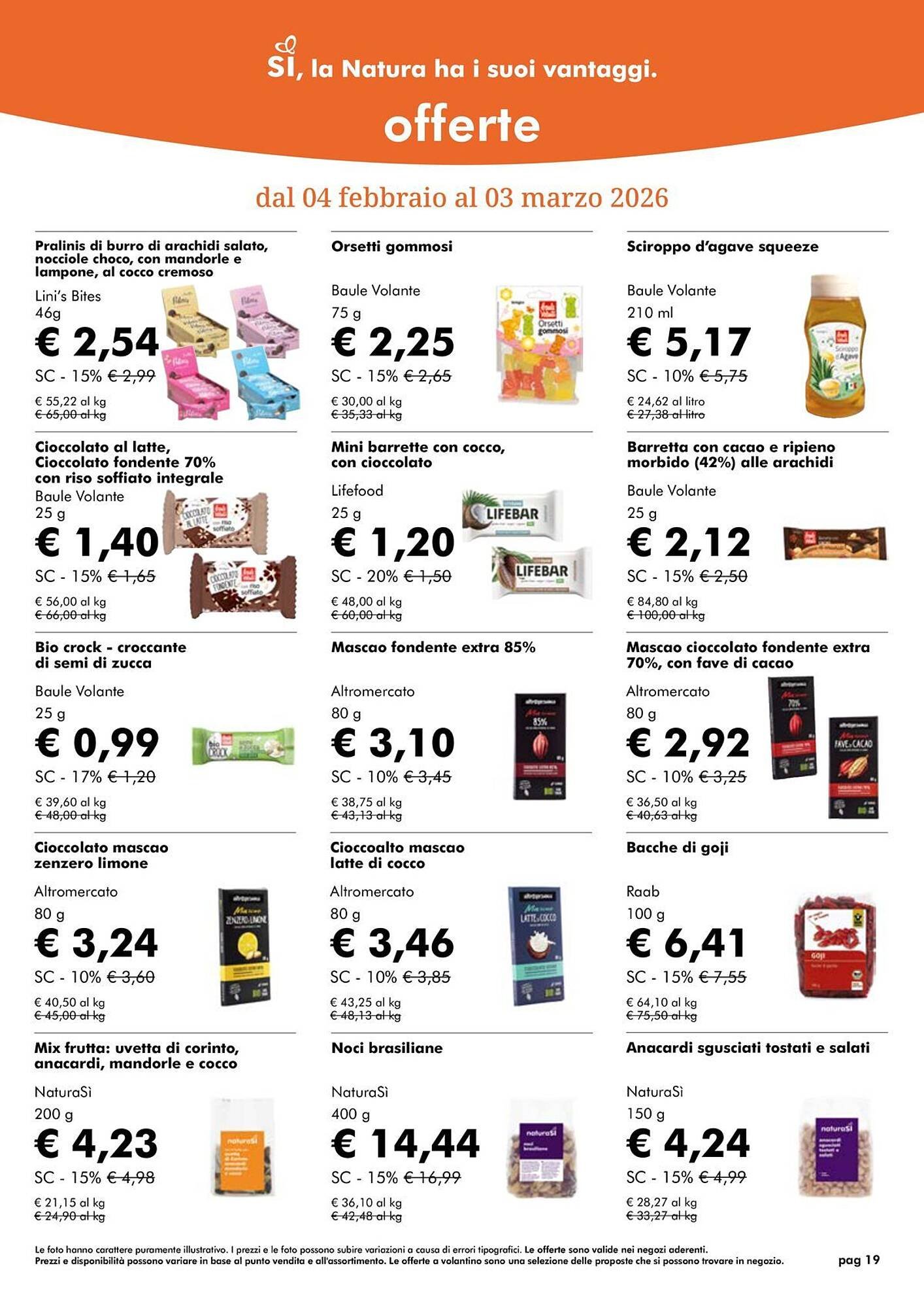 Volantino NaturaSì (2026-02-01 - 2026-02-28)