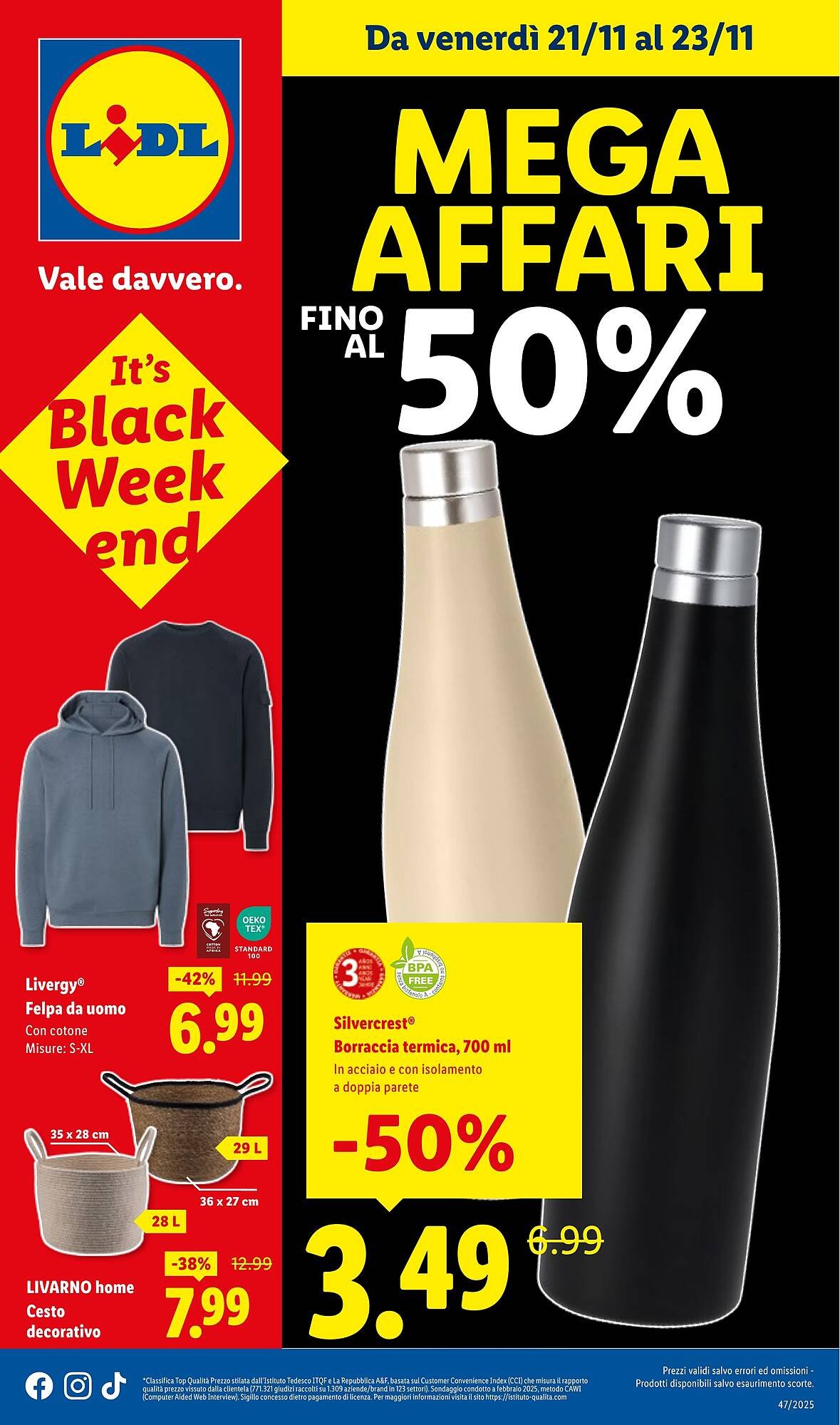 Volantino Lidl (2025-11-21 - 2025-11-23)