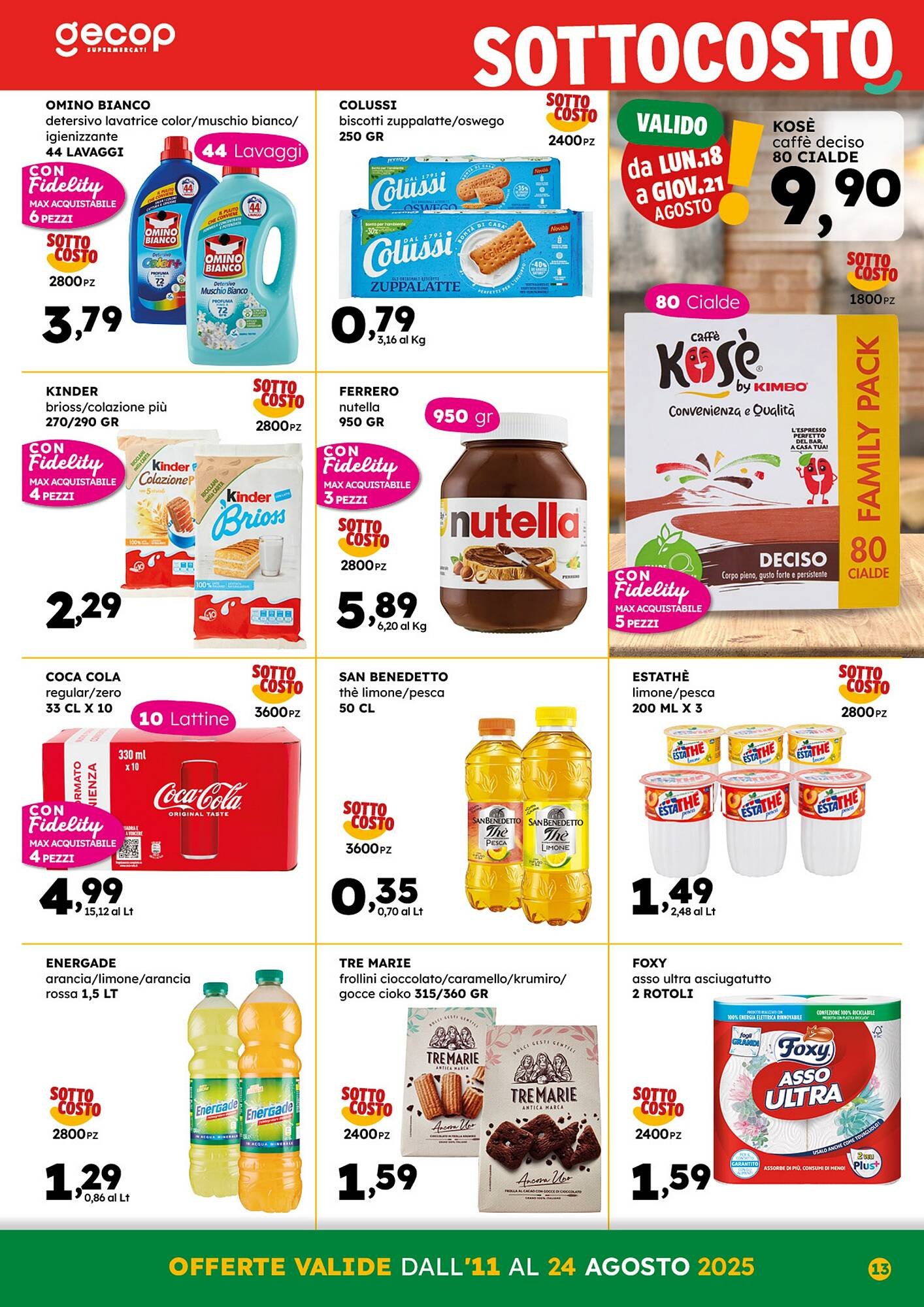 Volantino Gecop (2025-08-11 - 2025-08-24)