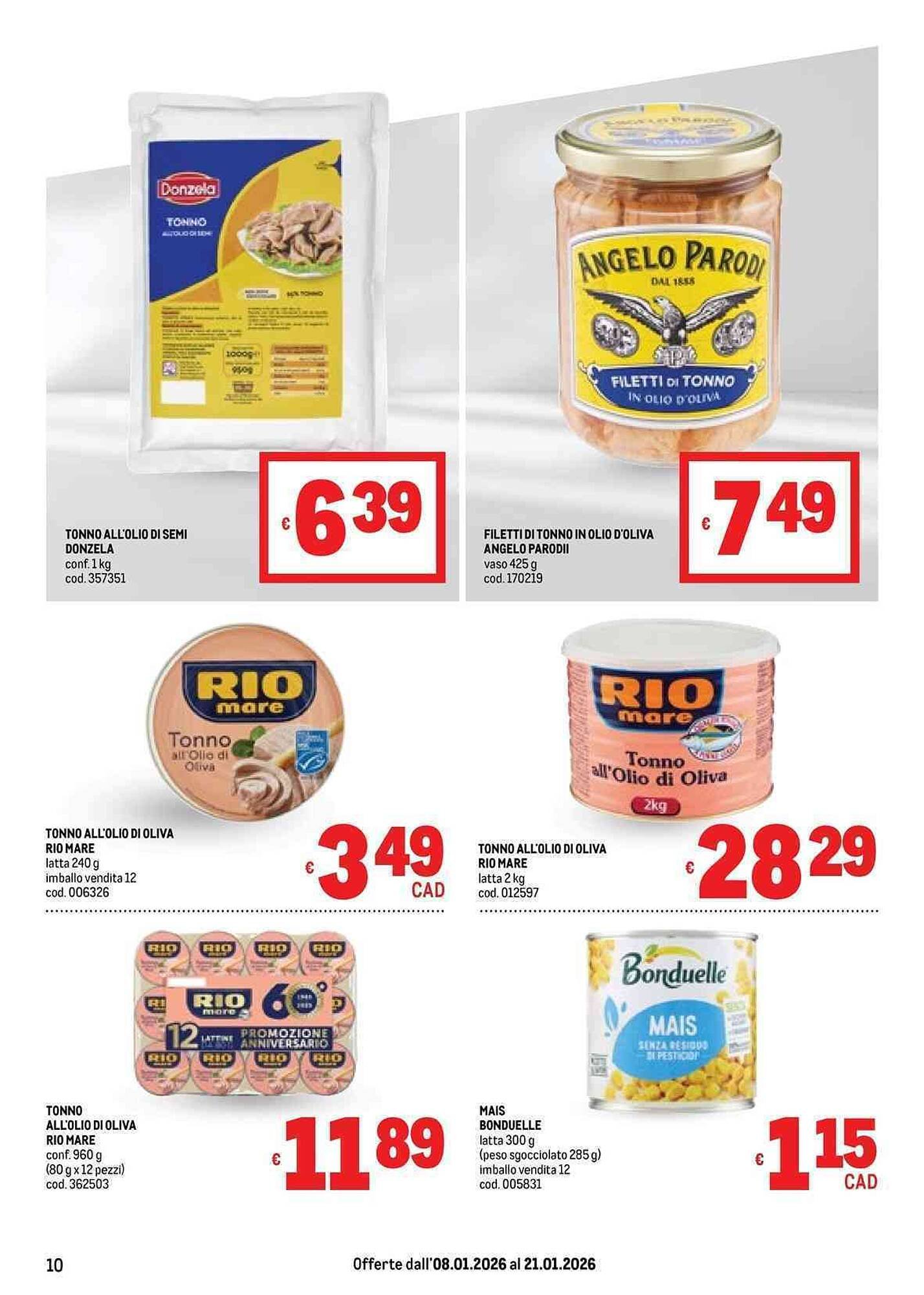 Volantino Metro (2026-01-15 - 2026-01-21)