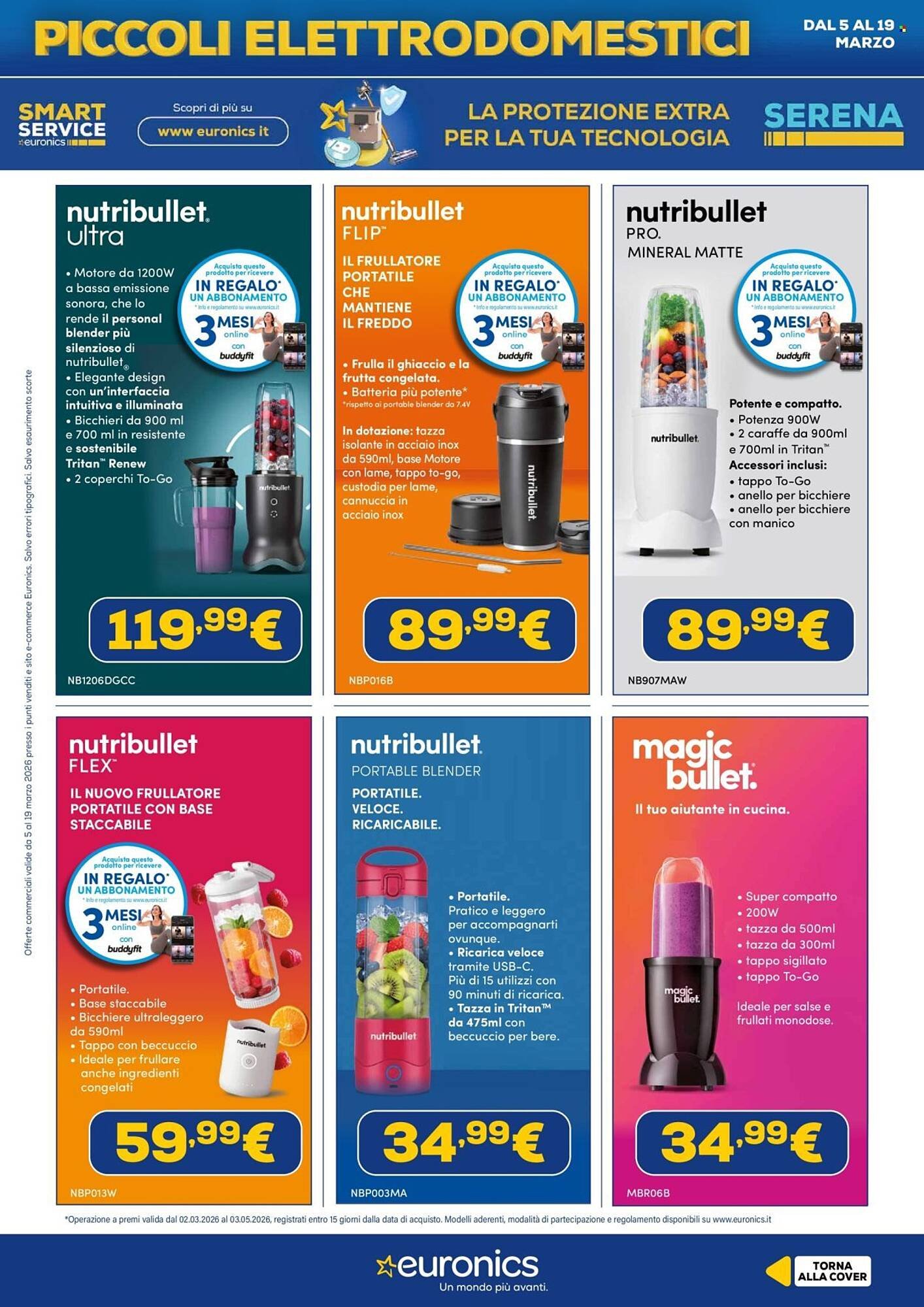 Volantino Euronics (2026-03-05 - 2026-03-19)