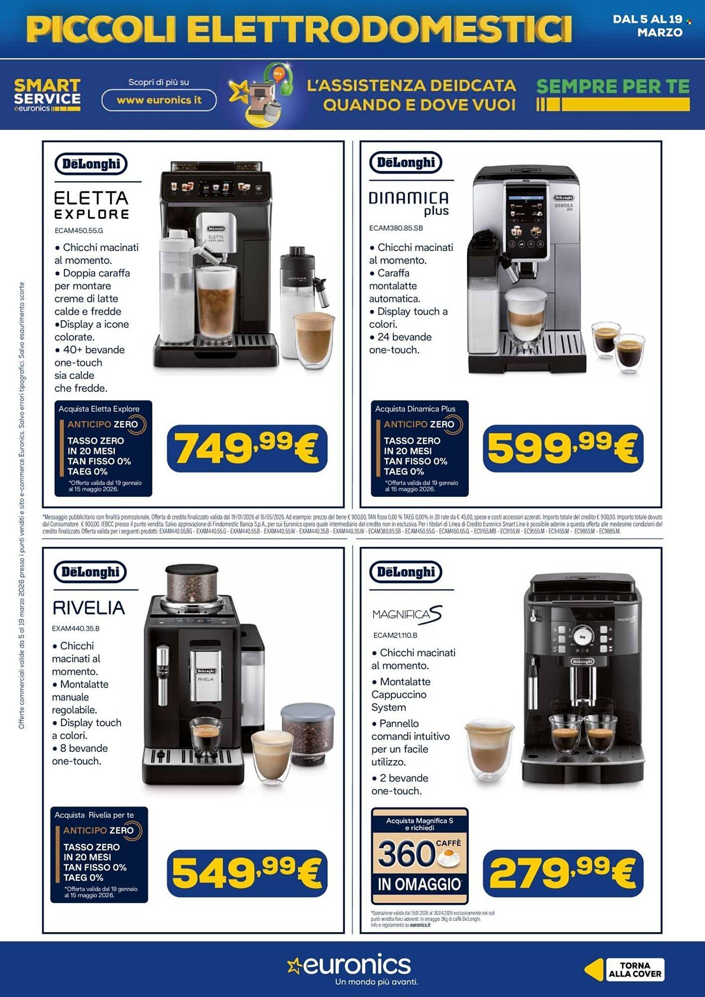 Volantino Euronics (2026-03-05 - 2026-03-19)