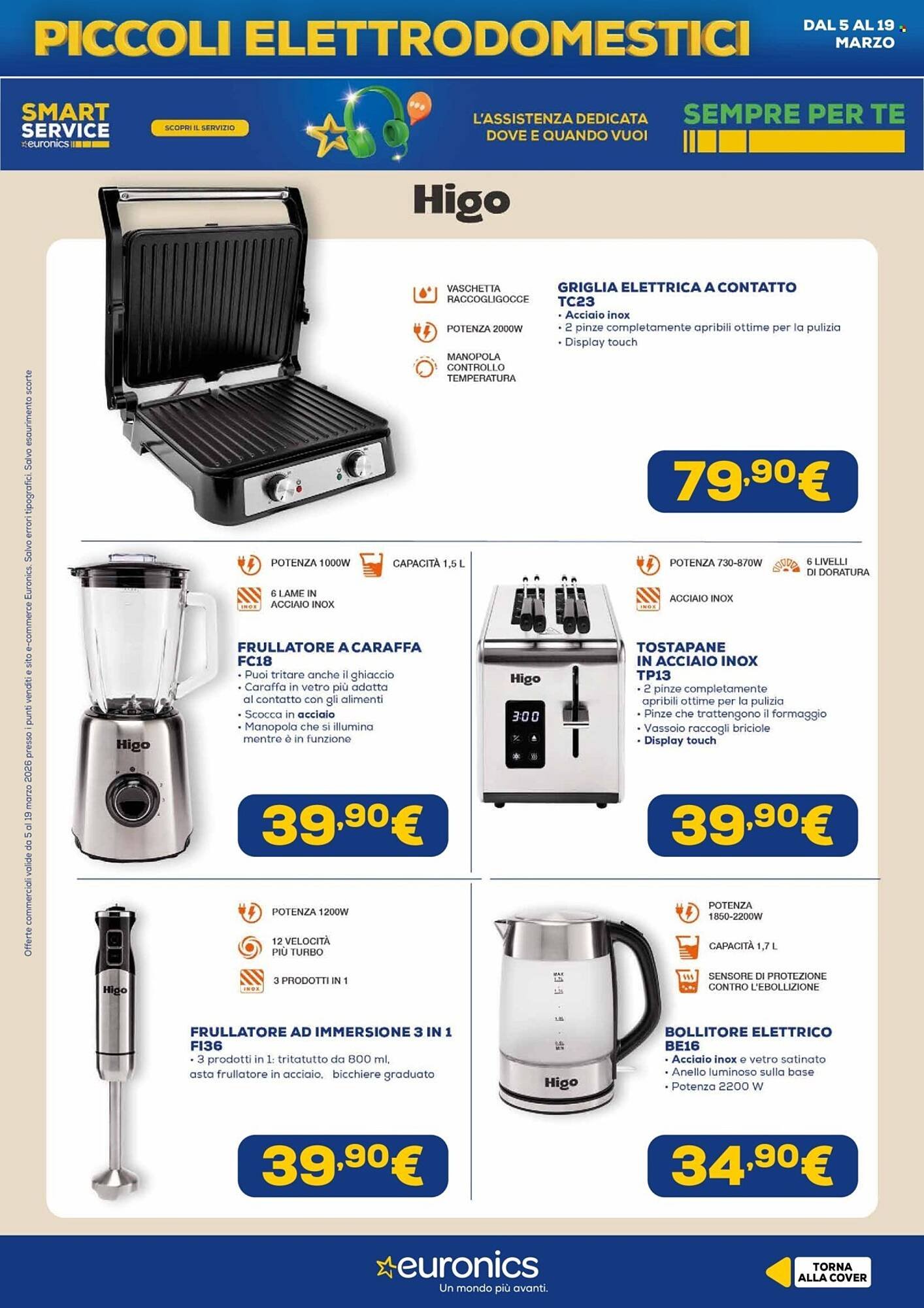 Volantino Euronics (2026-03-05 - 2026-03-19)