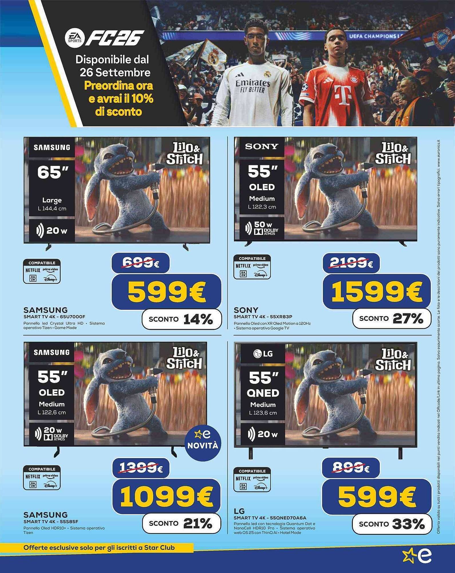 Volantino Euronics (2025-08-21 - 2025-09-11)