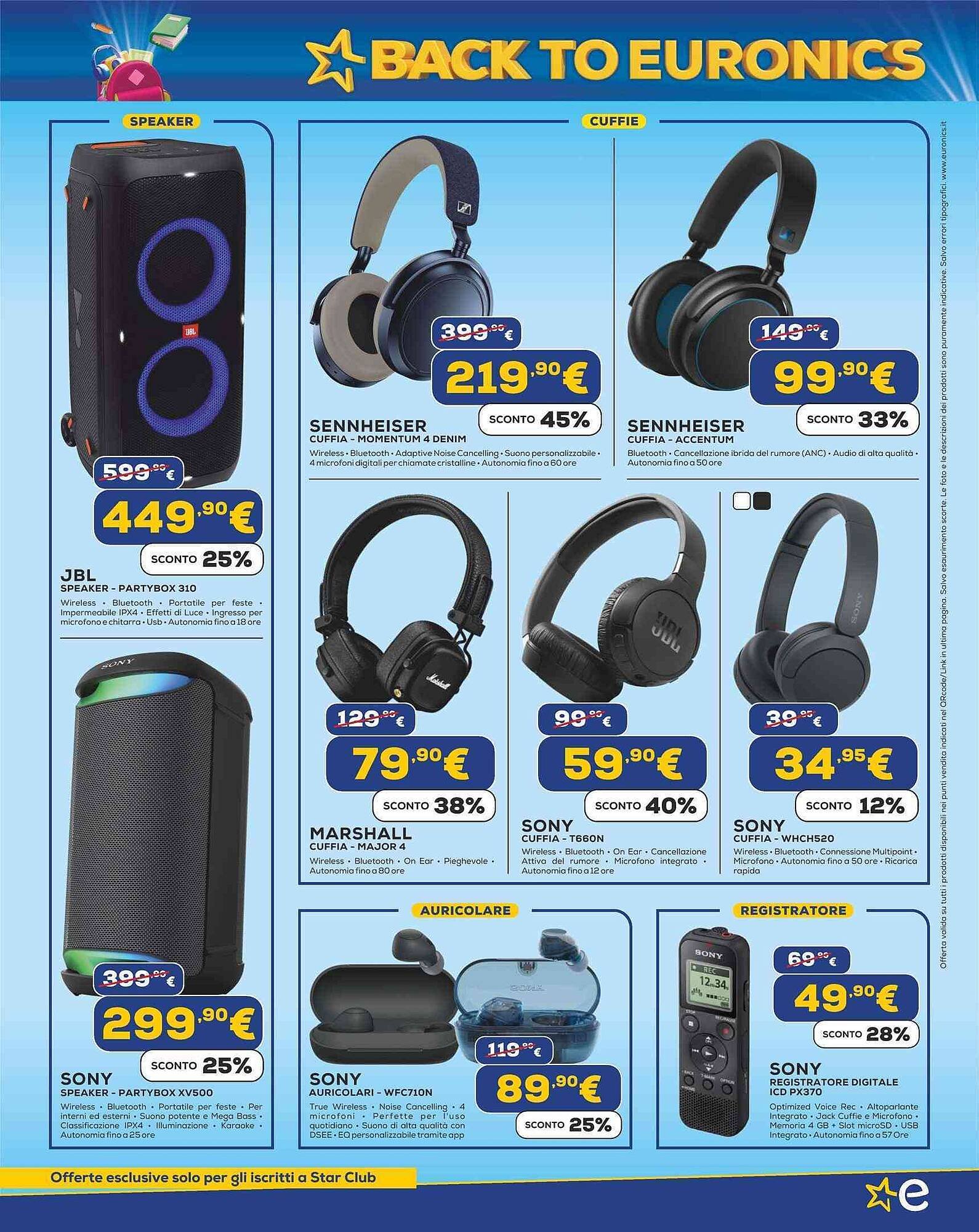 Volantino Euronics (2025-08-21 - 2025-09-11)