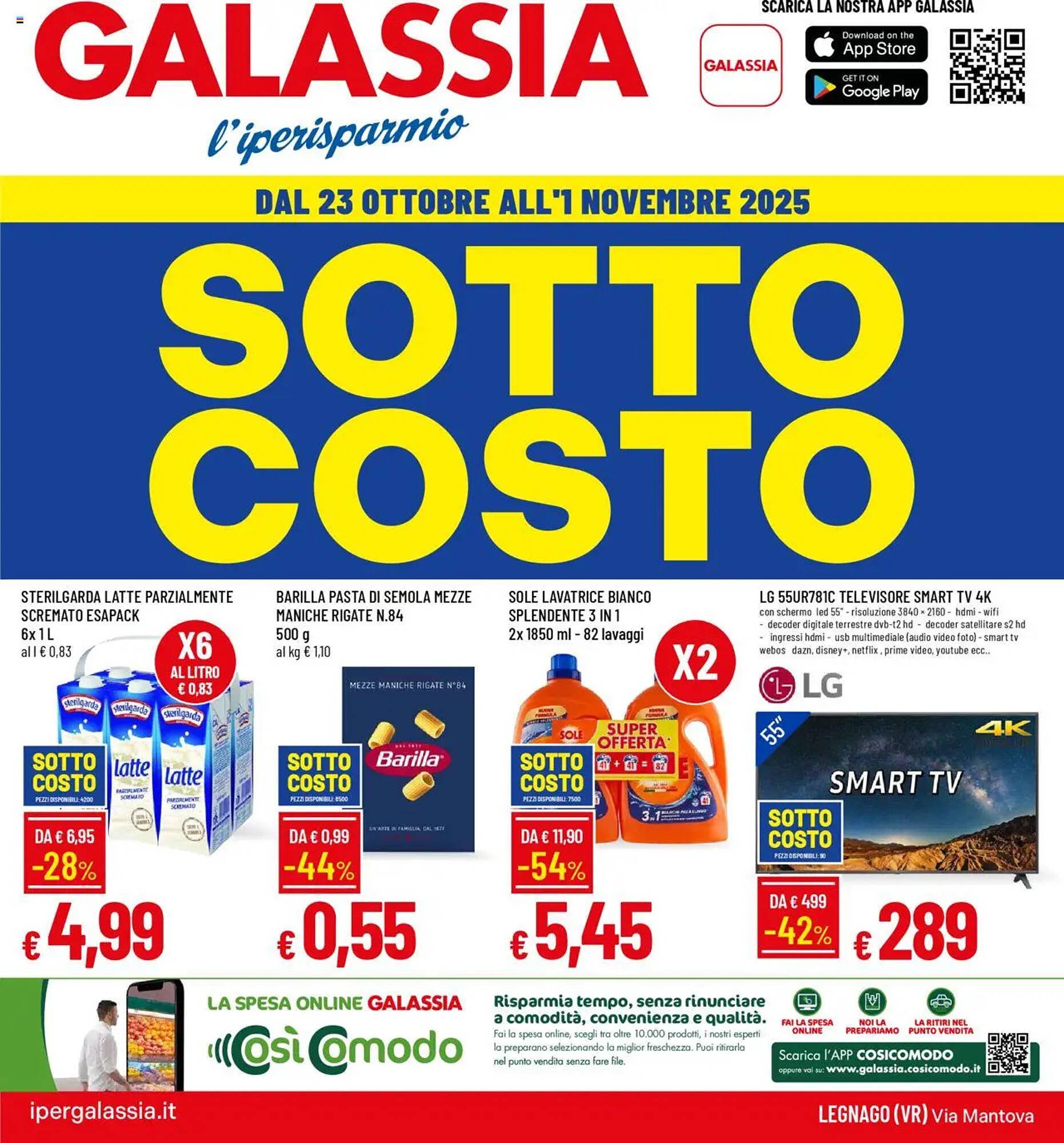 Volantino Galassia (2025-10-23 - 2025-11-01)