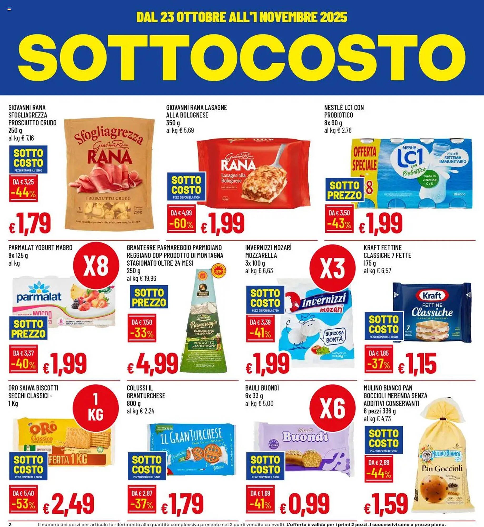 Volantino Galassia (2025-10-23 - 2025-11-01)
