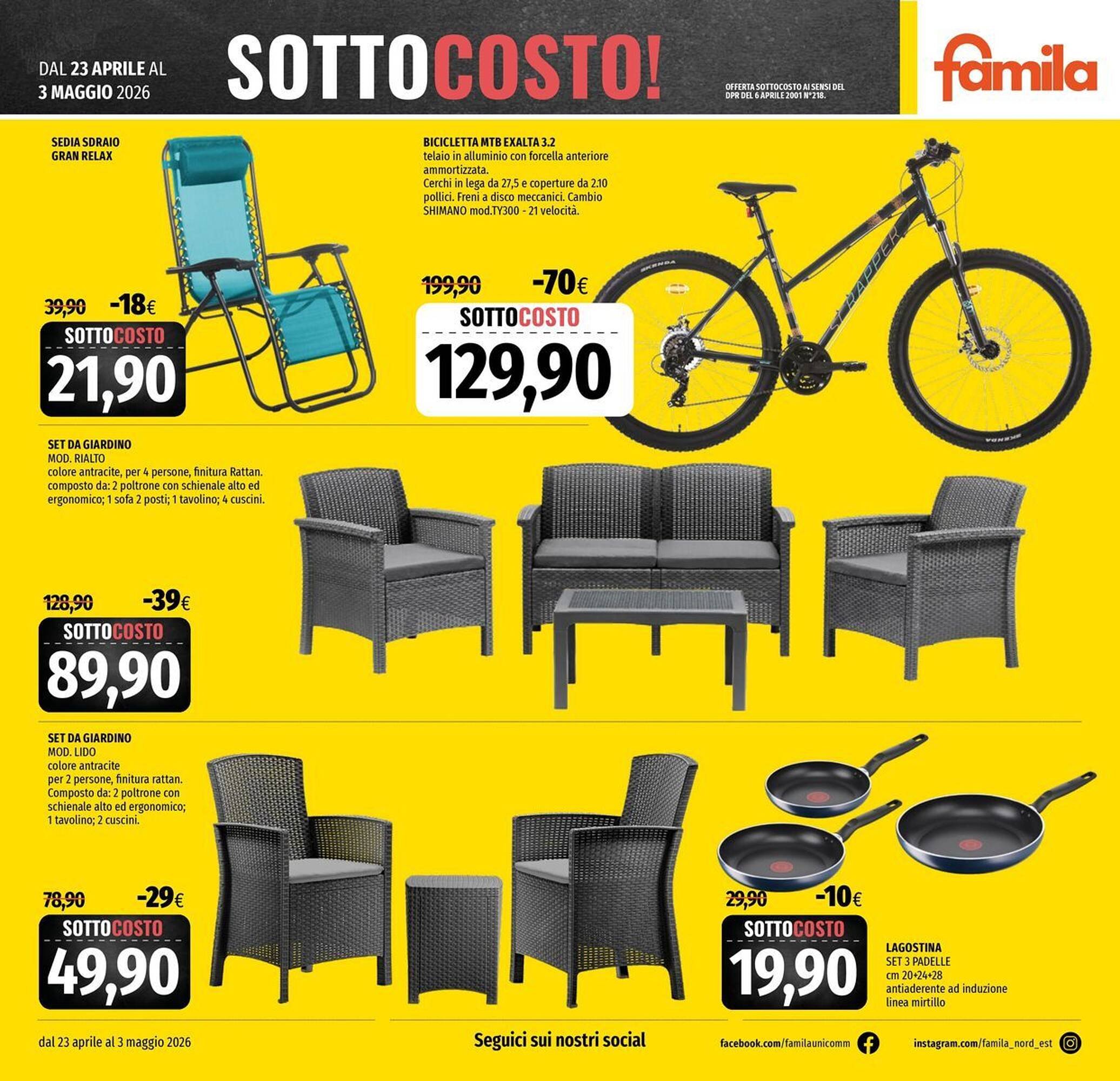 Volantino Famila (2026-04-23 - 2026-05-06)