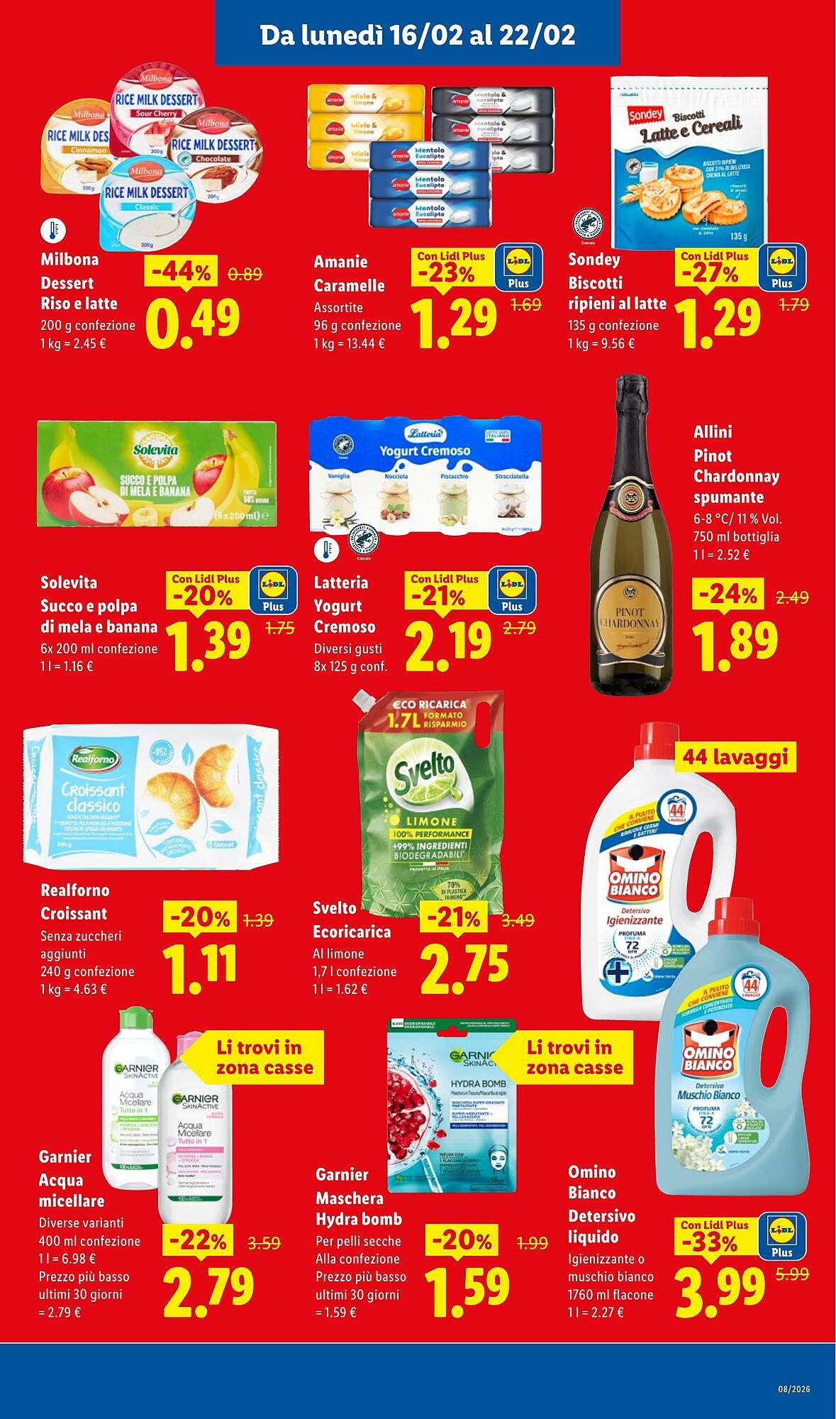 Volantino Lidl (2026-02-16 - 2026-02-22)