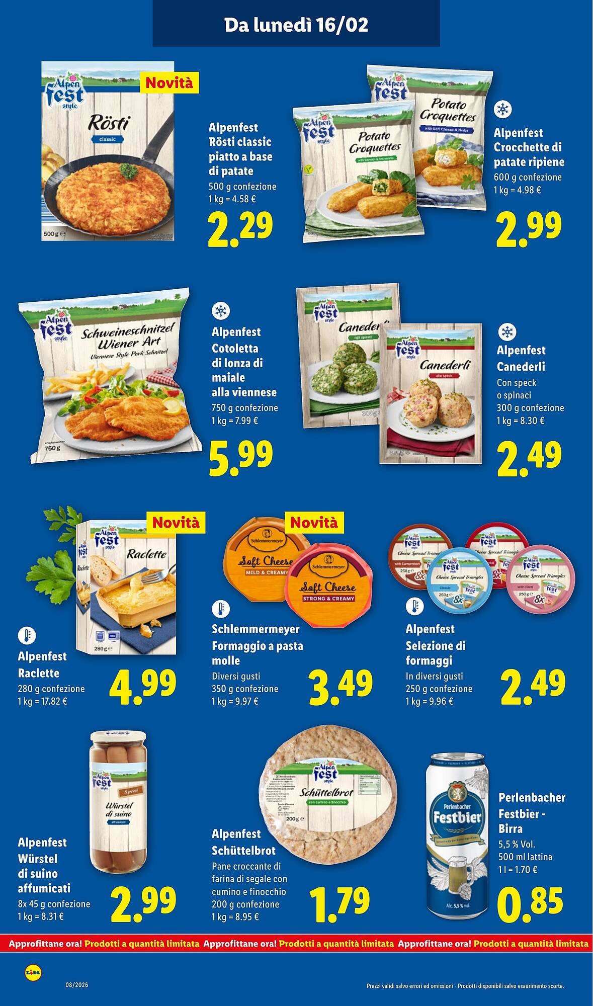 Volantino Lidl (2026-02-16 - 2026-02-22)