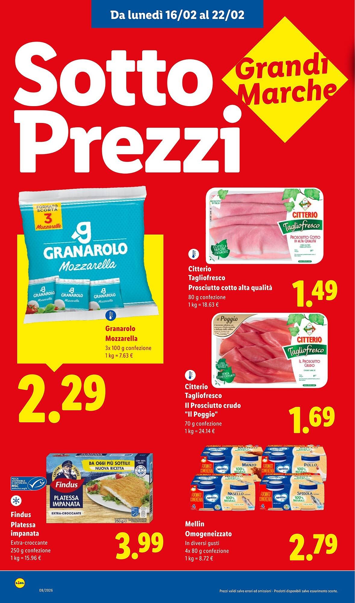 Volantino Lidl (2026-02-16 - 2026-02-22)