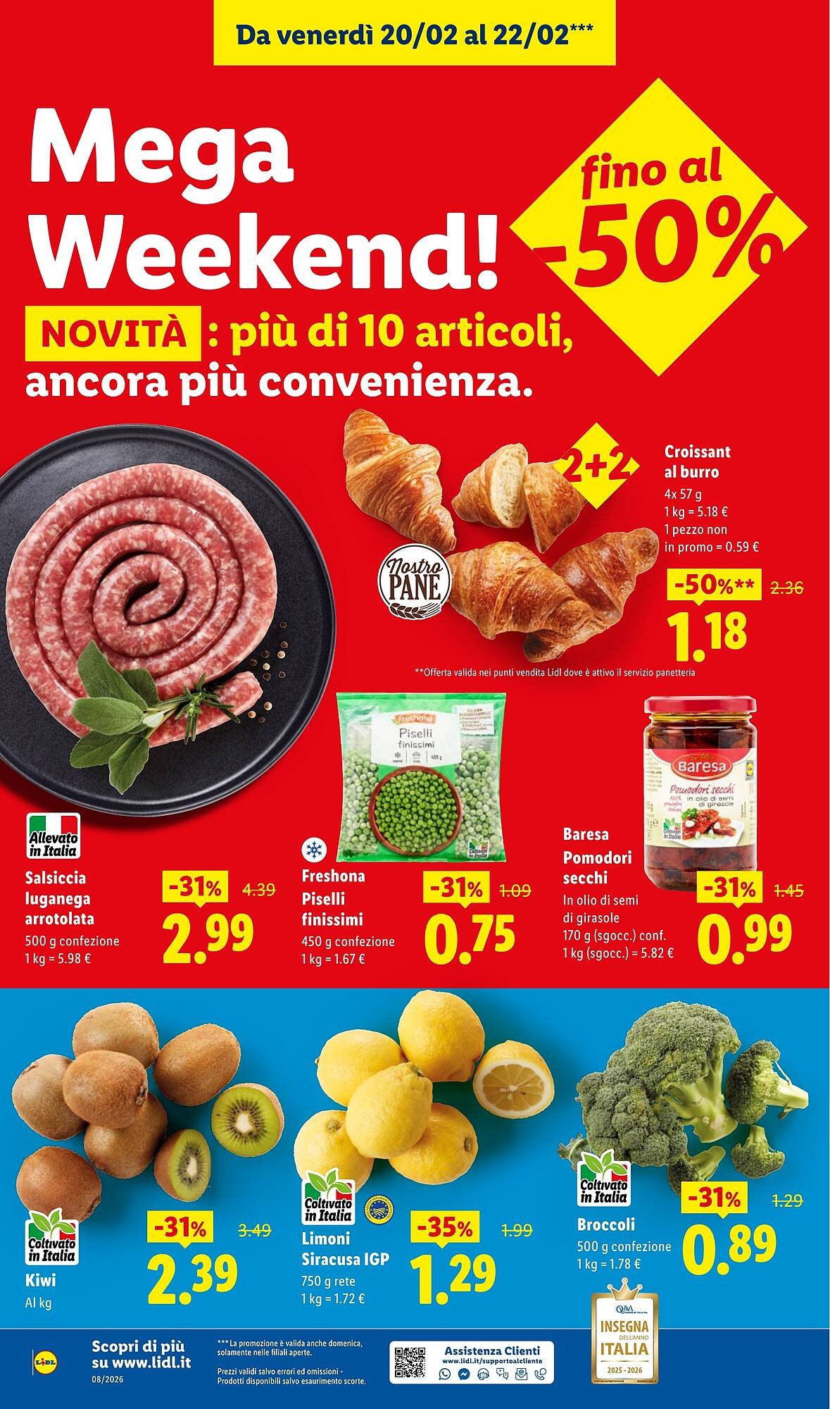 Volantino Lidl (2026-02-16 - 2026-02-22)