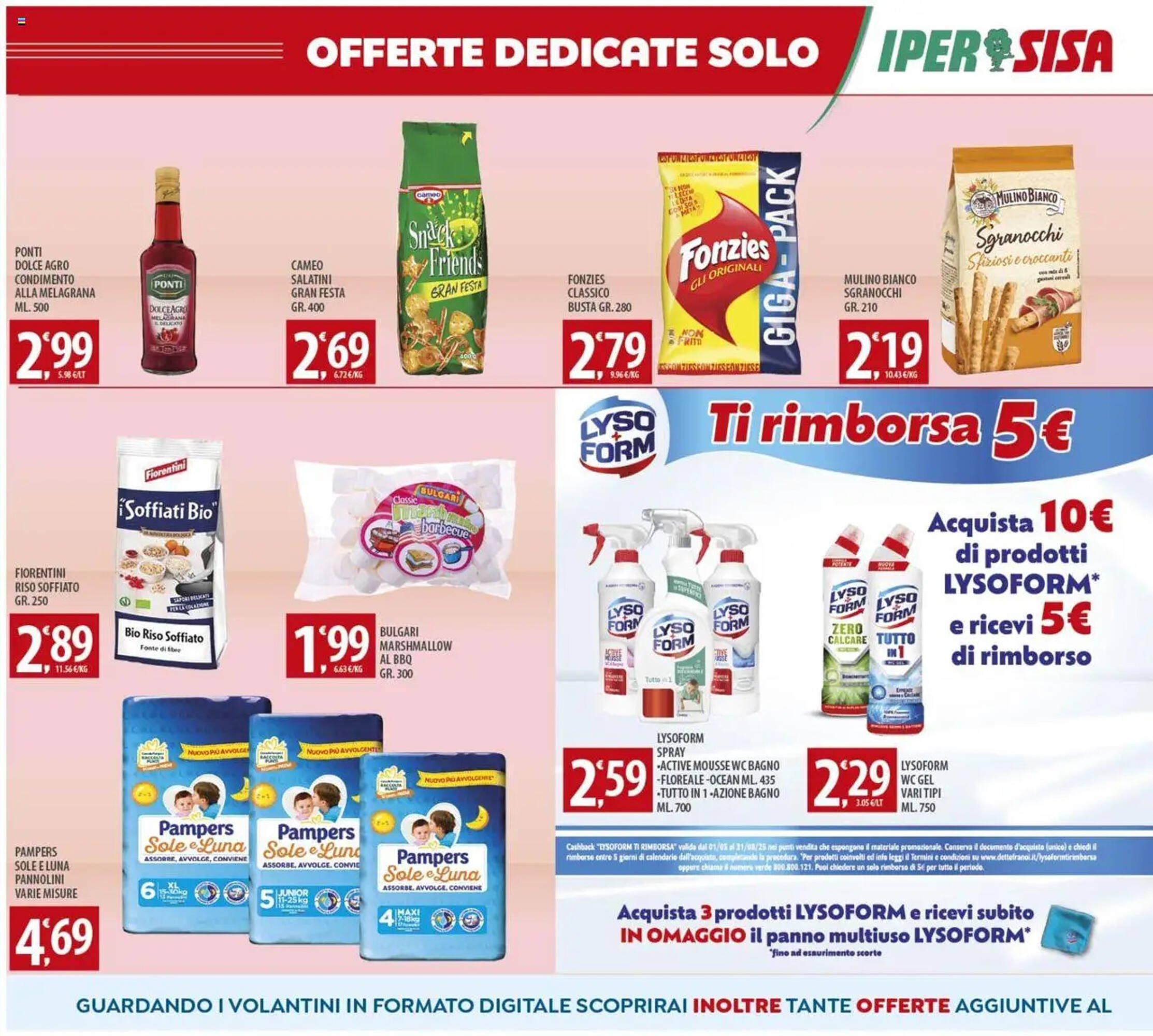Volantino Sisa (2025-08-08 - 2025-08-20)