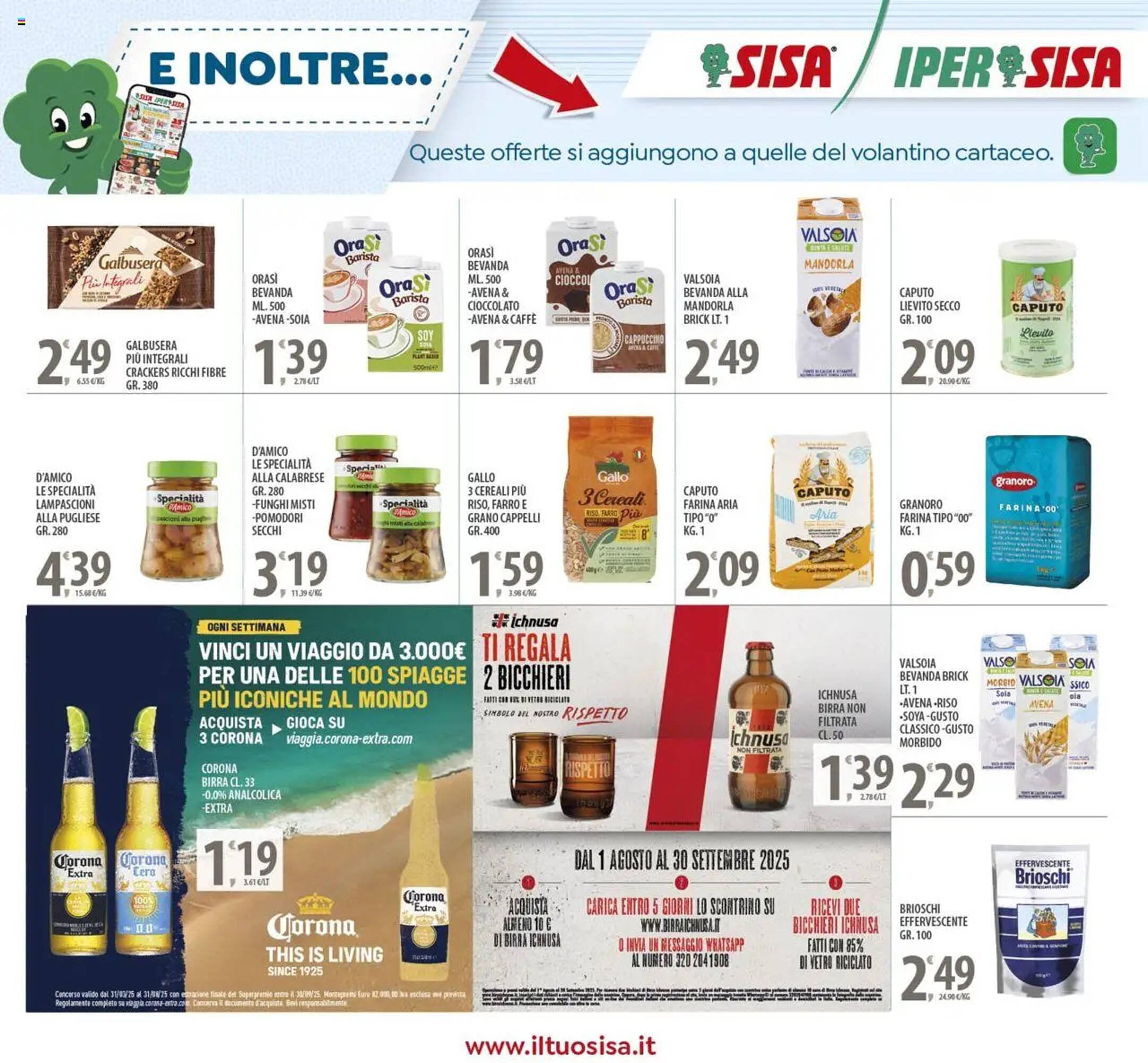 Volantino Sisa (2025-08-08 - 2025-08-20)