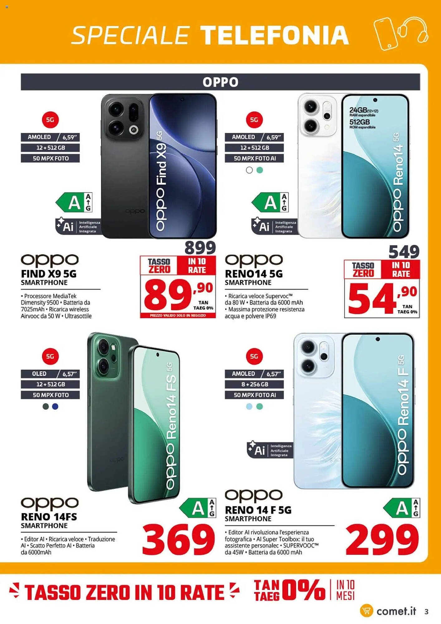 Volantino Comet (2026-04-10 - 2026-04-22)