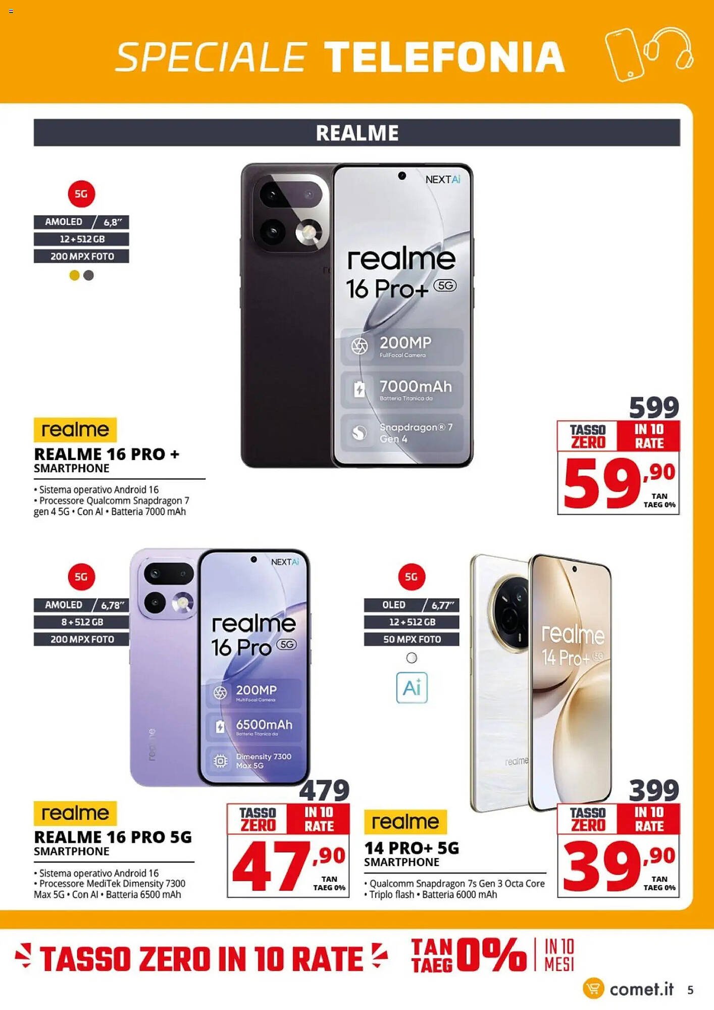 Volantino Comet (2026-04-10 - 2026-04-22)