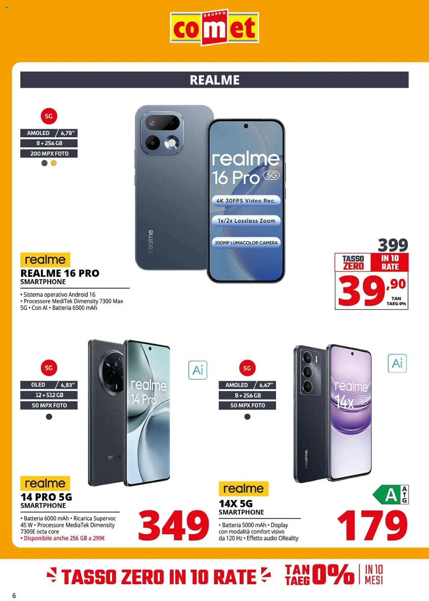 Volantino Comet (2026-04-10 - 2026-04-22)