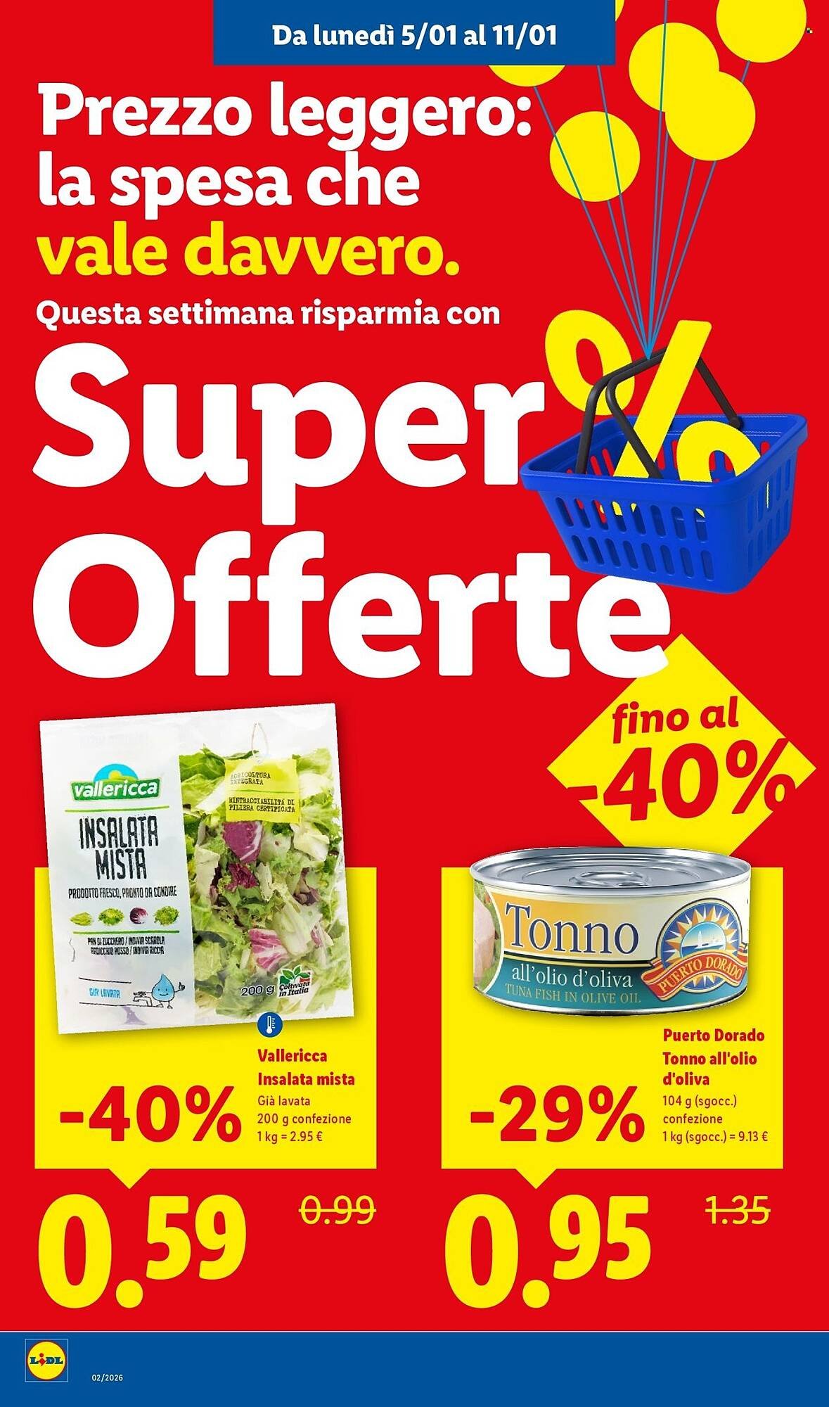 Volantino Lidl (2026-01-05 - 2026-01-11)
