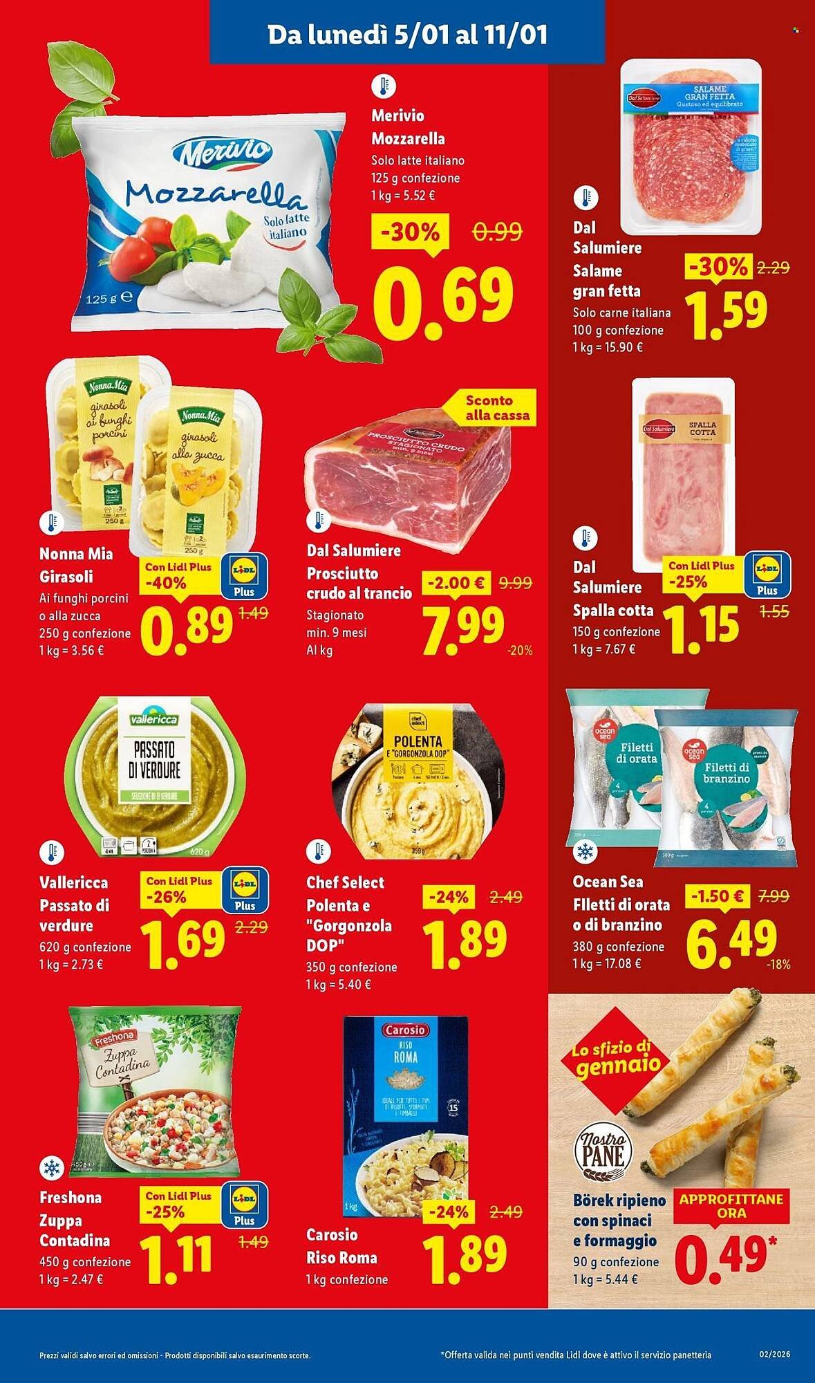 Volantino Lidl (2026-01-05 - 2026-01-11)