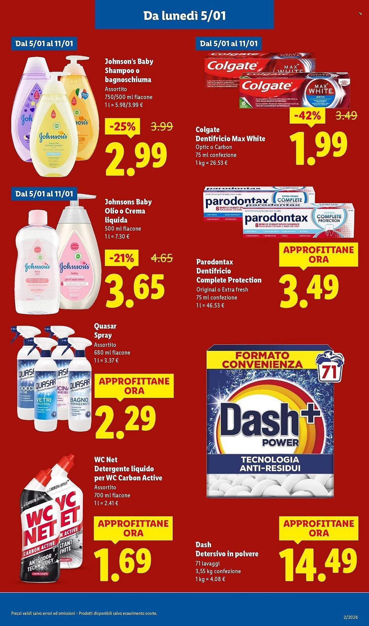 Volantino Lidl (2026-01-05 - 2026-01-11)
