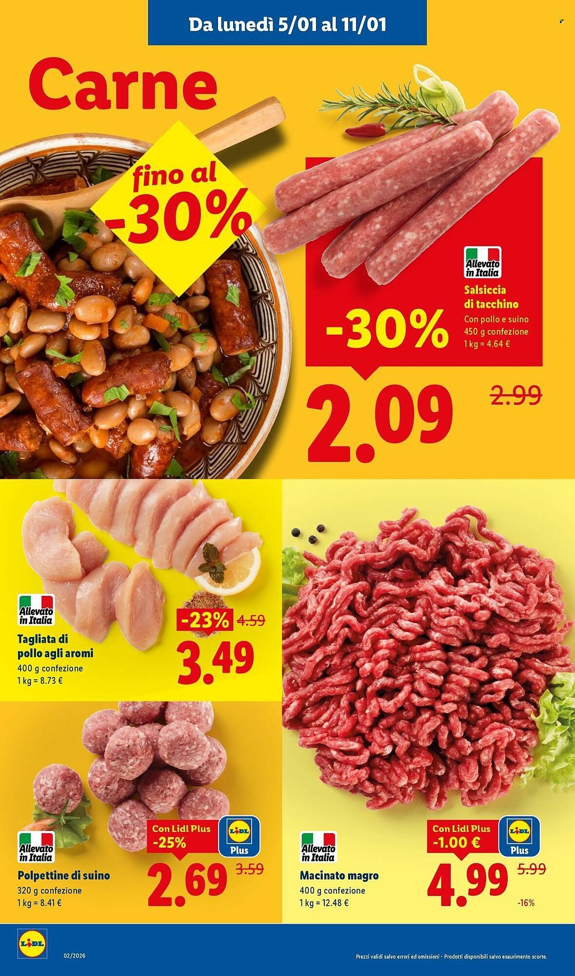 Volantino Lidl (2026-01-05 - 2026-01-11)