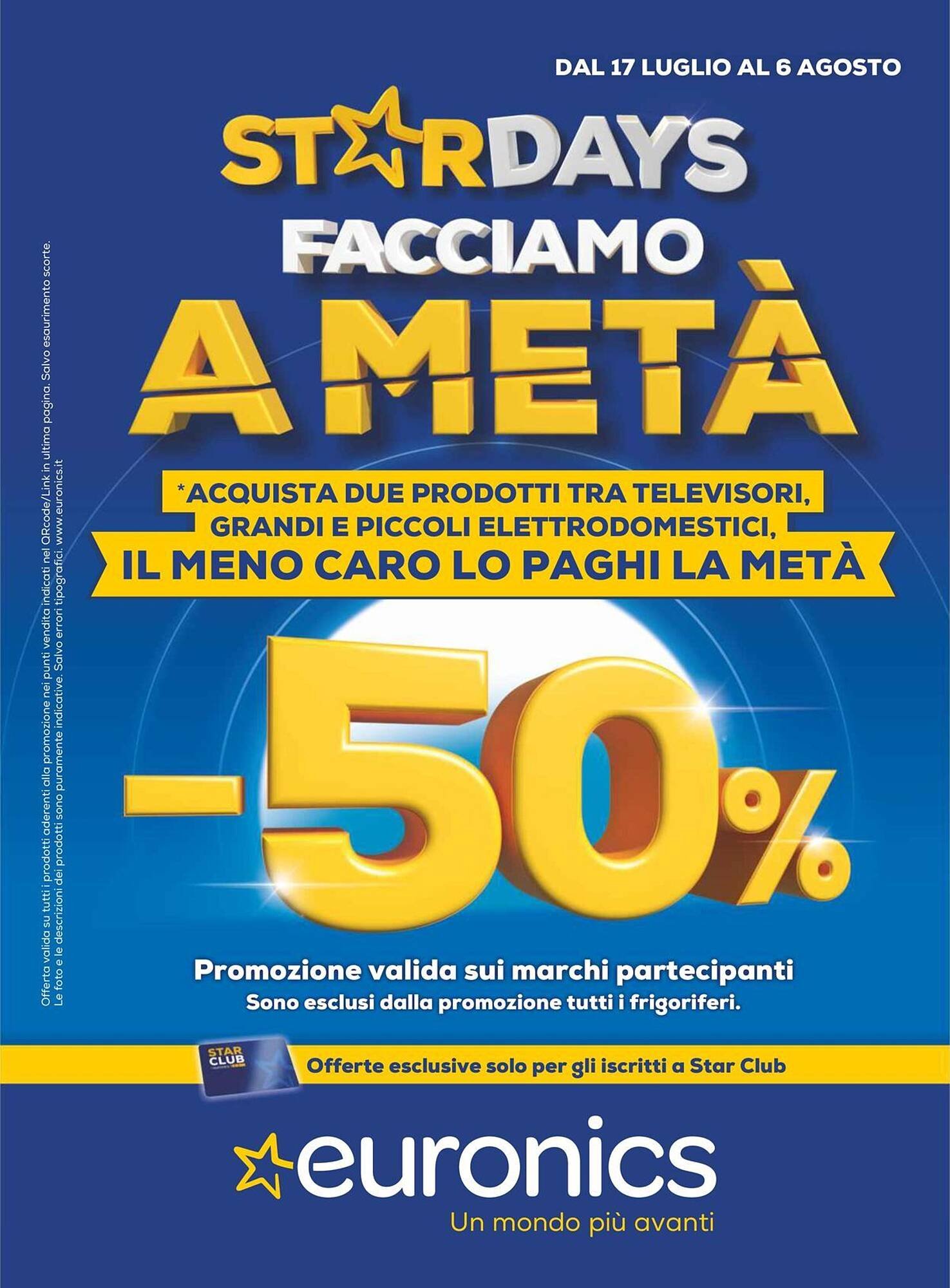 Volantino Euronics (2025-07-17 - 2025-08-06)