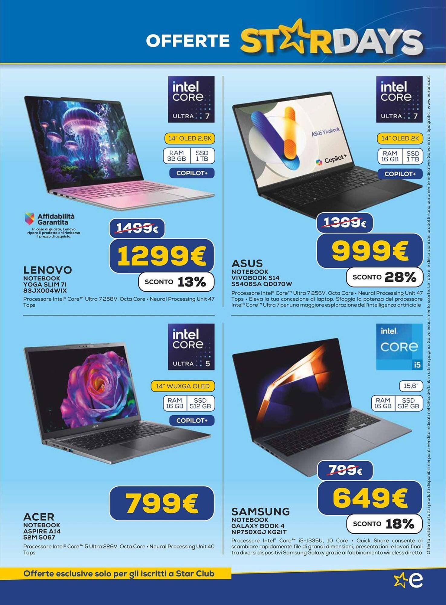 Volantino Euronics (2025-07-17 - 2025-08-06)
