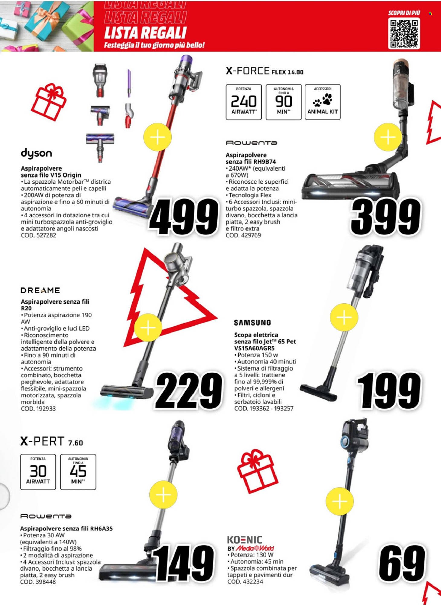 Volantino MediaWorld (2025-12-03 - 2025-12-24)