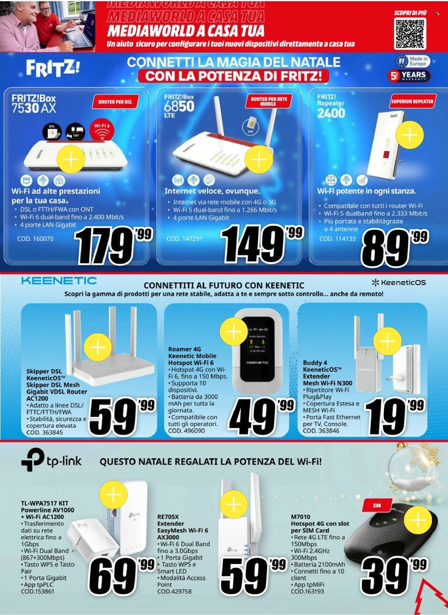 Volantino MediaWorld (2025-12-03 - 2025-12-24)