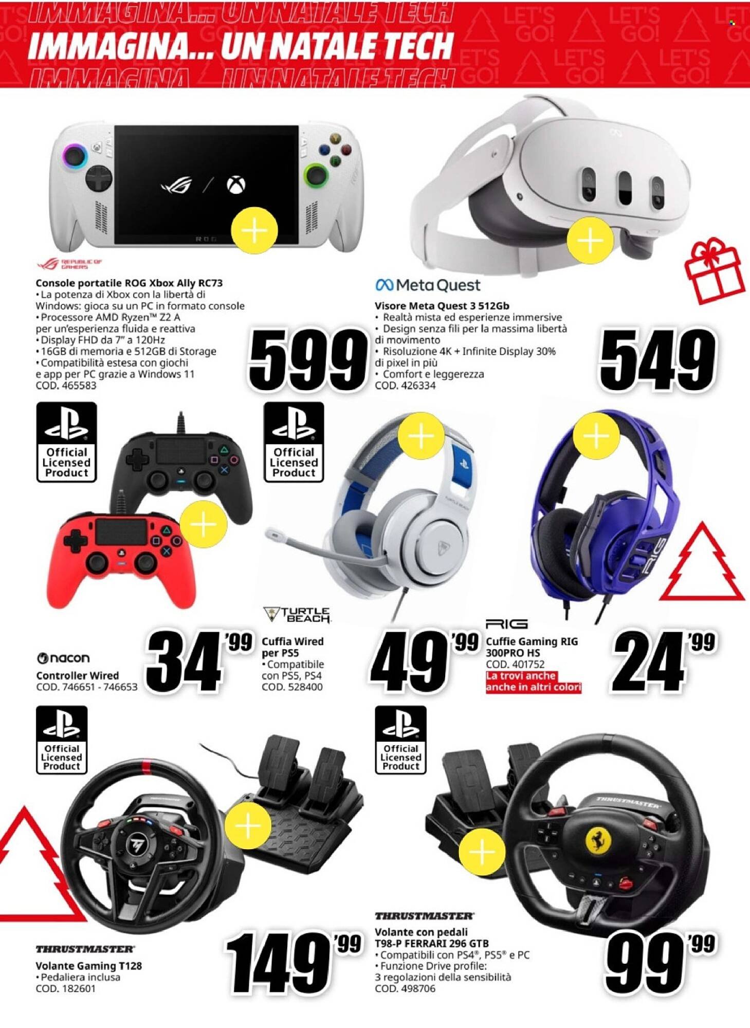 Volantino MediaWorld (2025-12-03 - 2025-12-24)