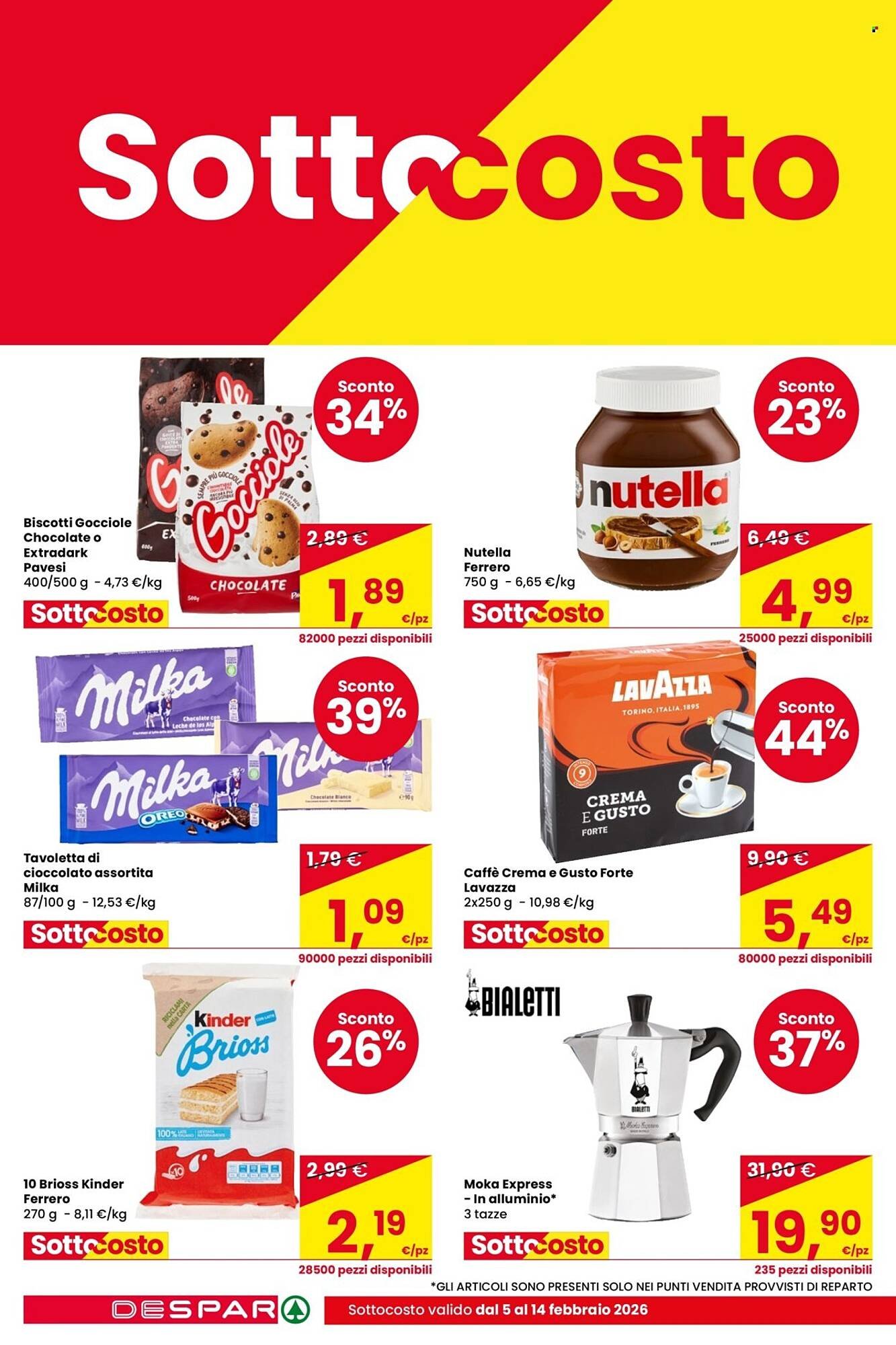 Volantino Despar (2026-02-05 - 2026-02-18)