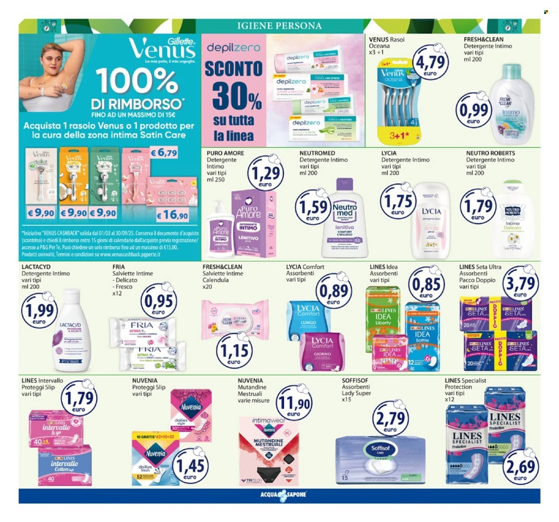 Volantino Acqua & Sapone (2025-08-25 - 2025-09-07)