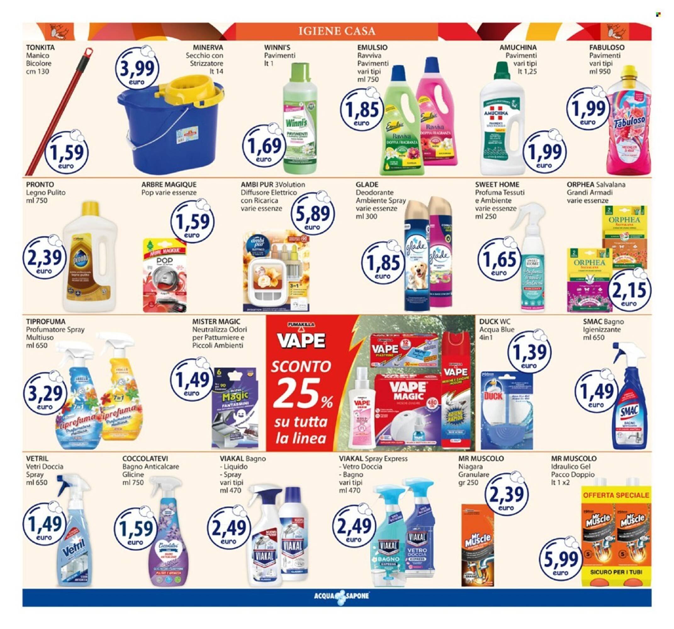Volantino Acqua & Sapone (2025-08-25 - 2025-09-07)